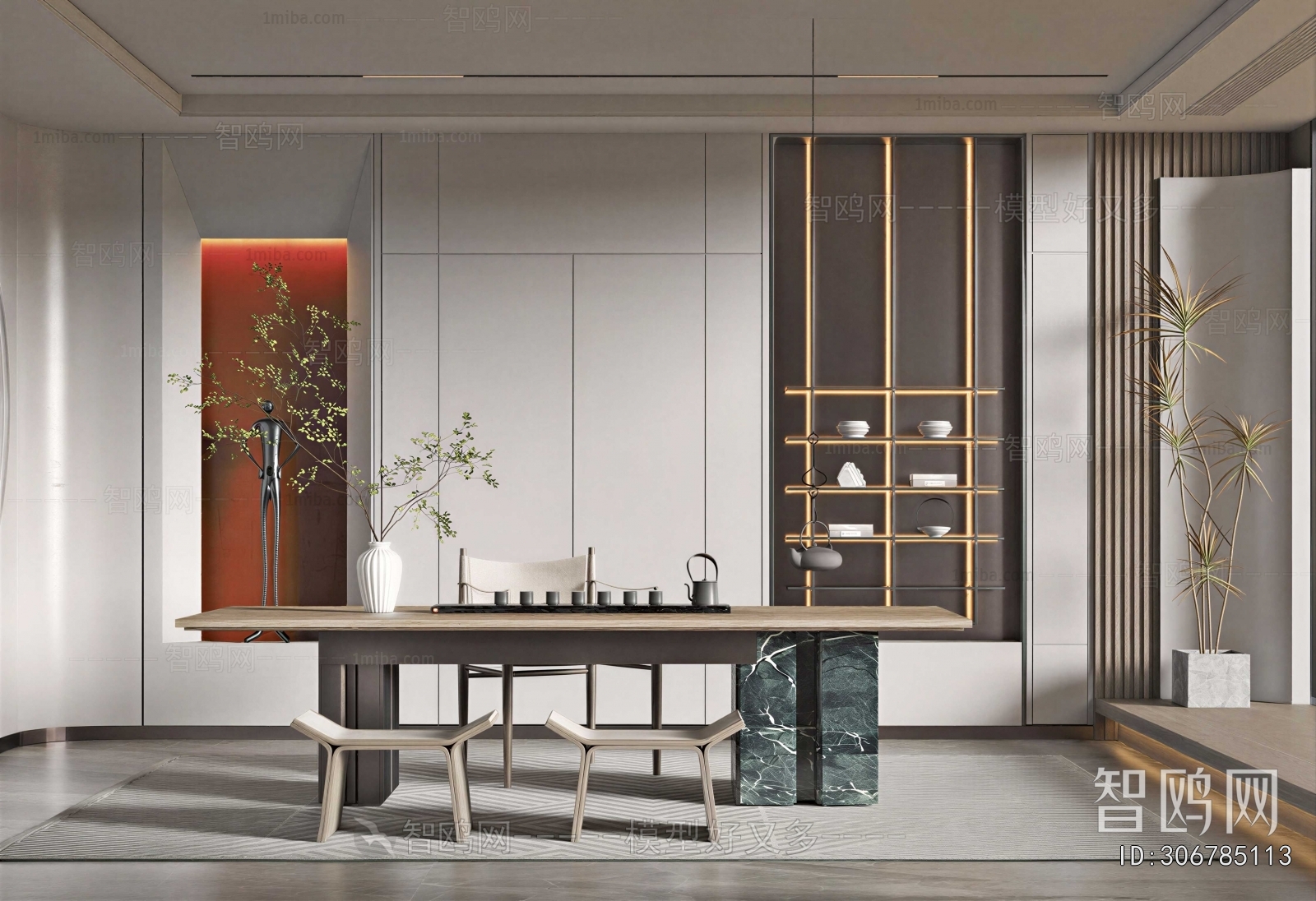 New Chinese Style Tea House