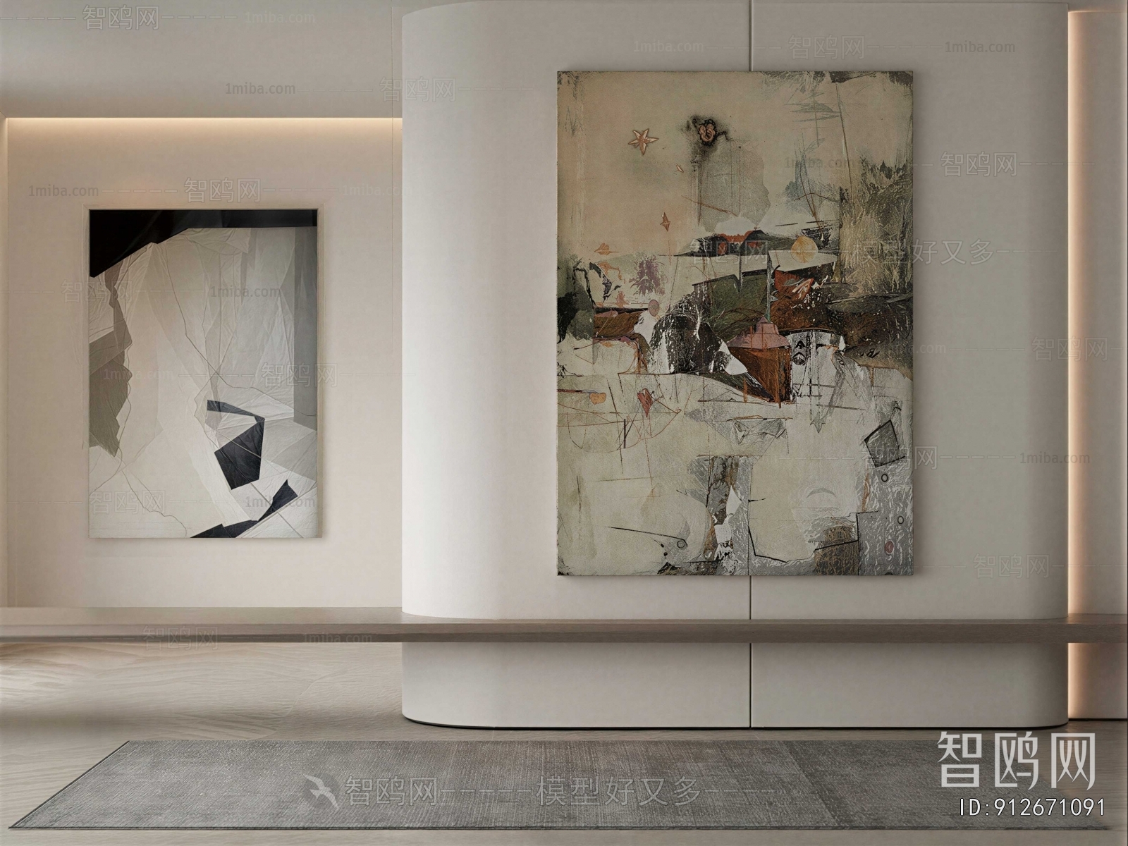 Wabi-sabi Style Painting