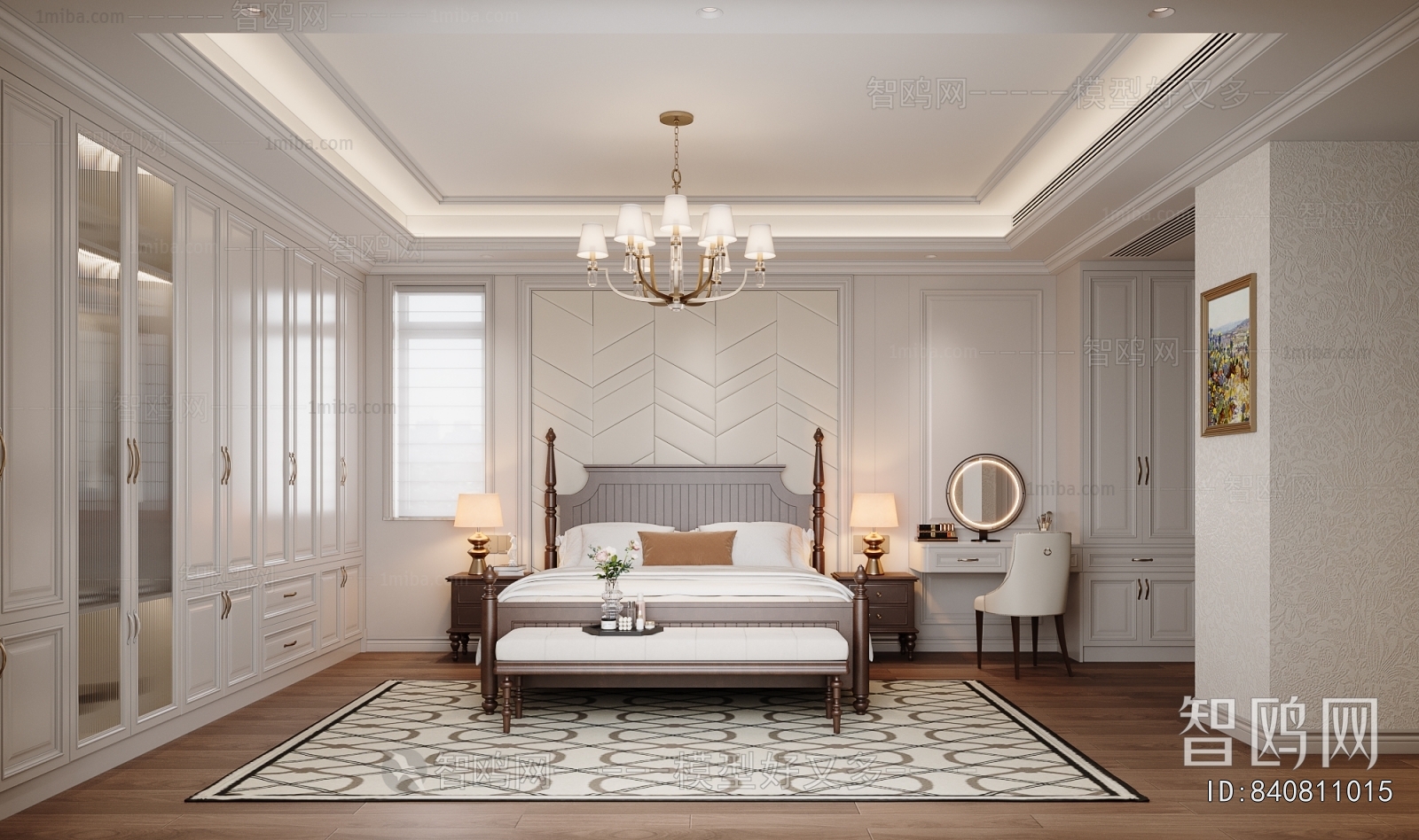 American Style Bedroom