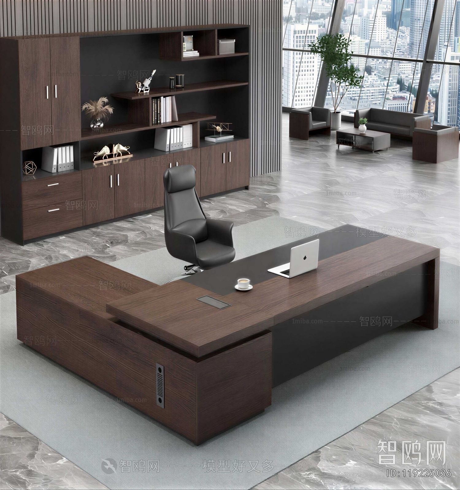 Modern Office Desk And Chair