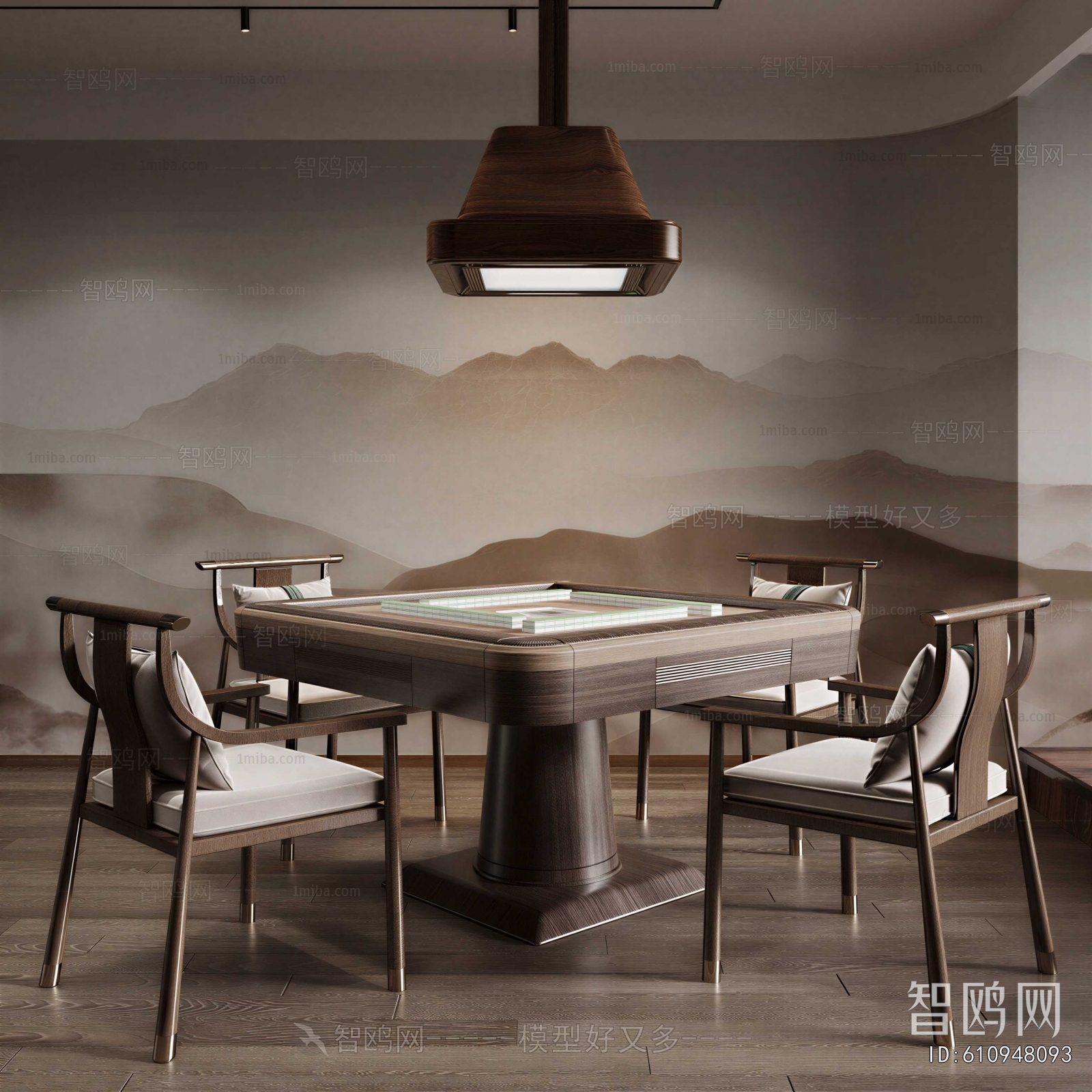 New Chinese Style Mahjong Tables And Chairs