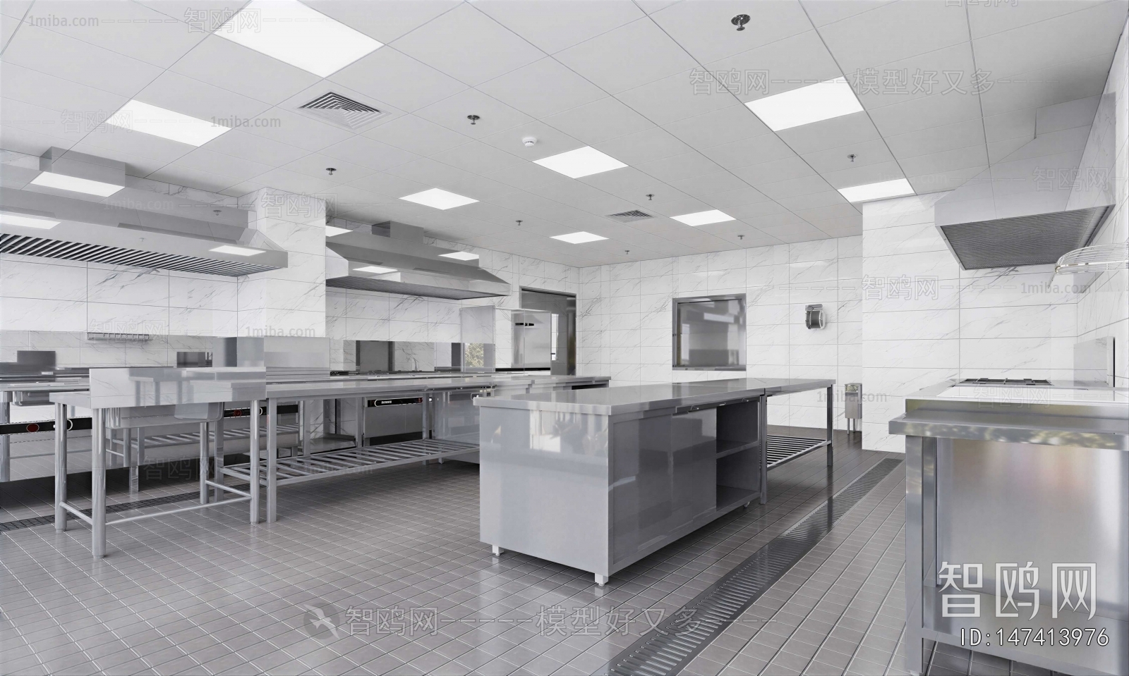 Modern Central Kitchen