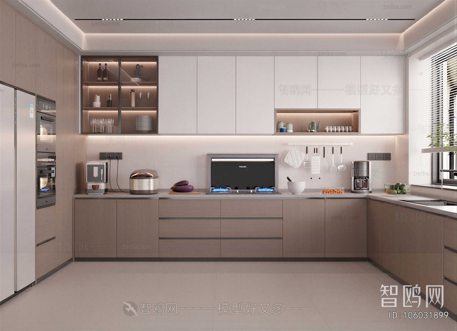 Modern The Kitchen