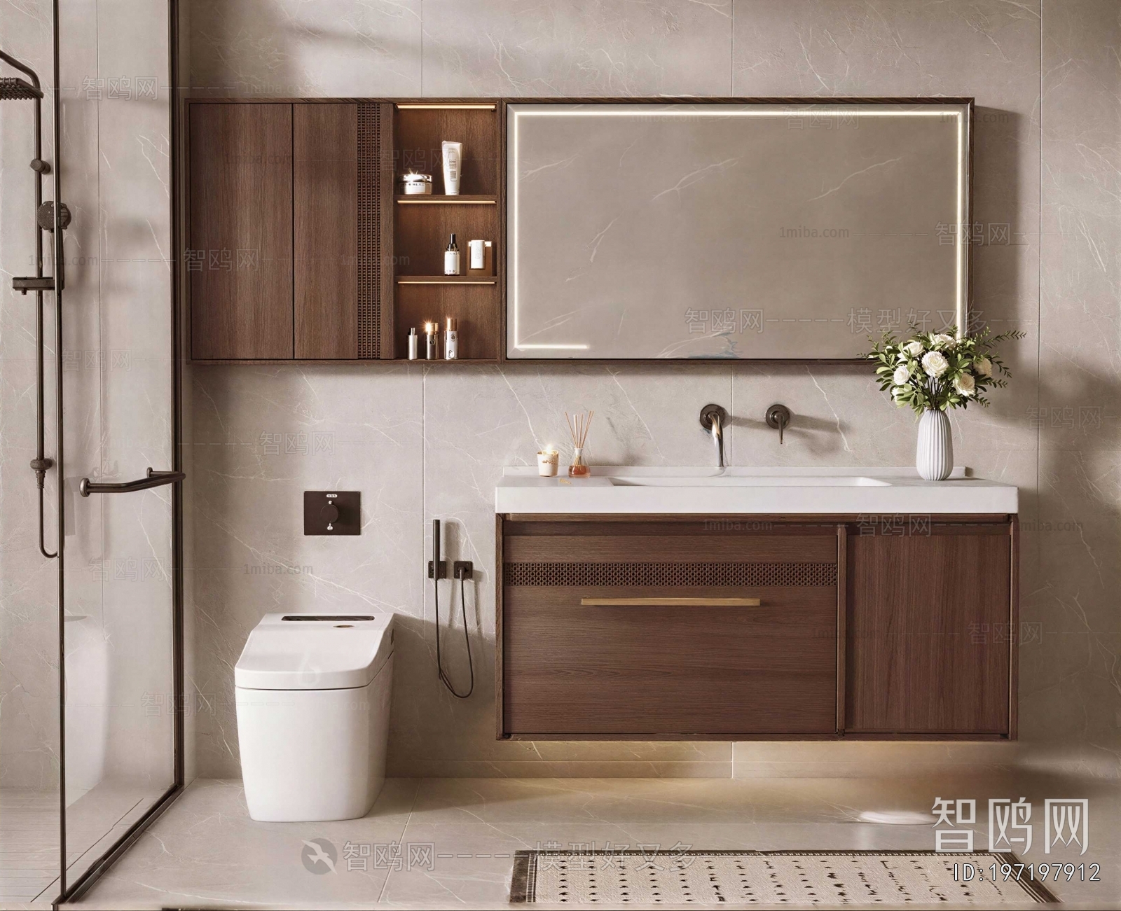 Chinese Style Bathroom Cabinet