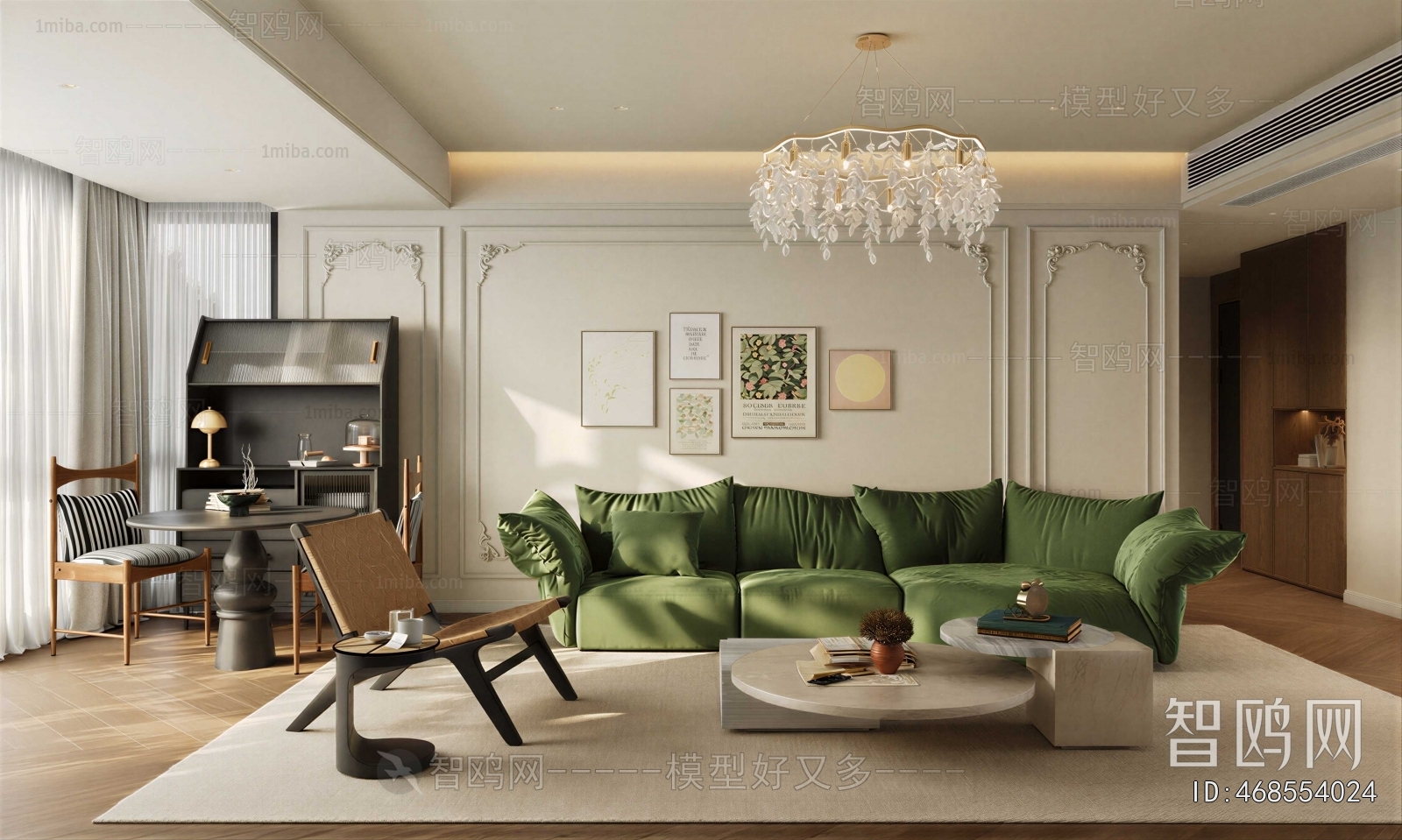 French Style A Living Room