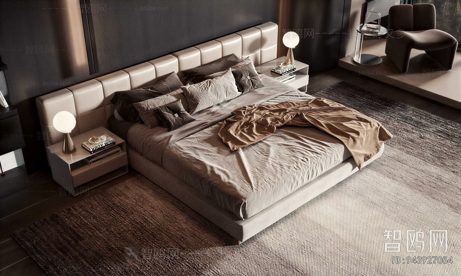 Modern Double Bed