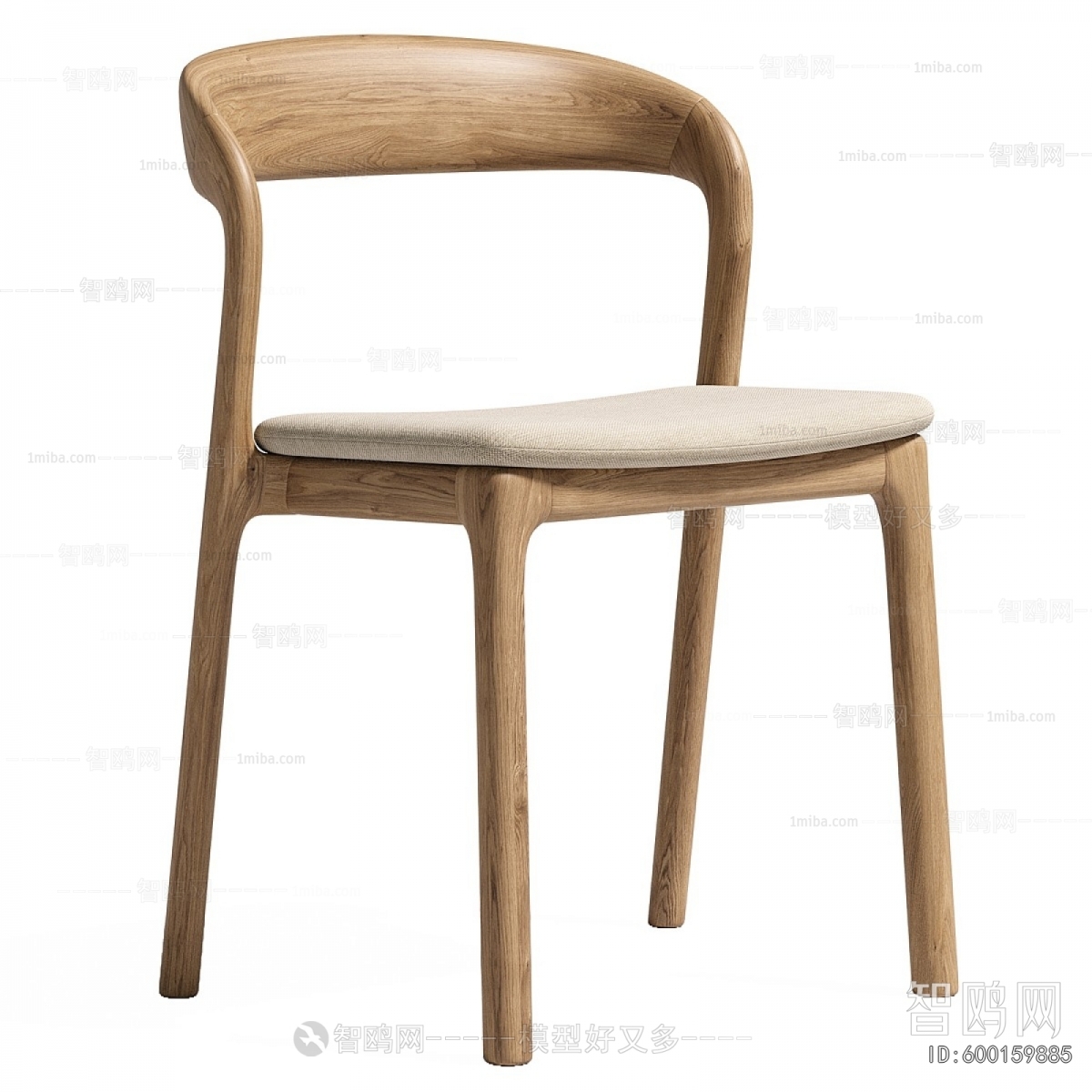Nordic Style Single Chair