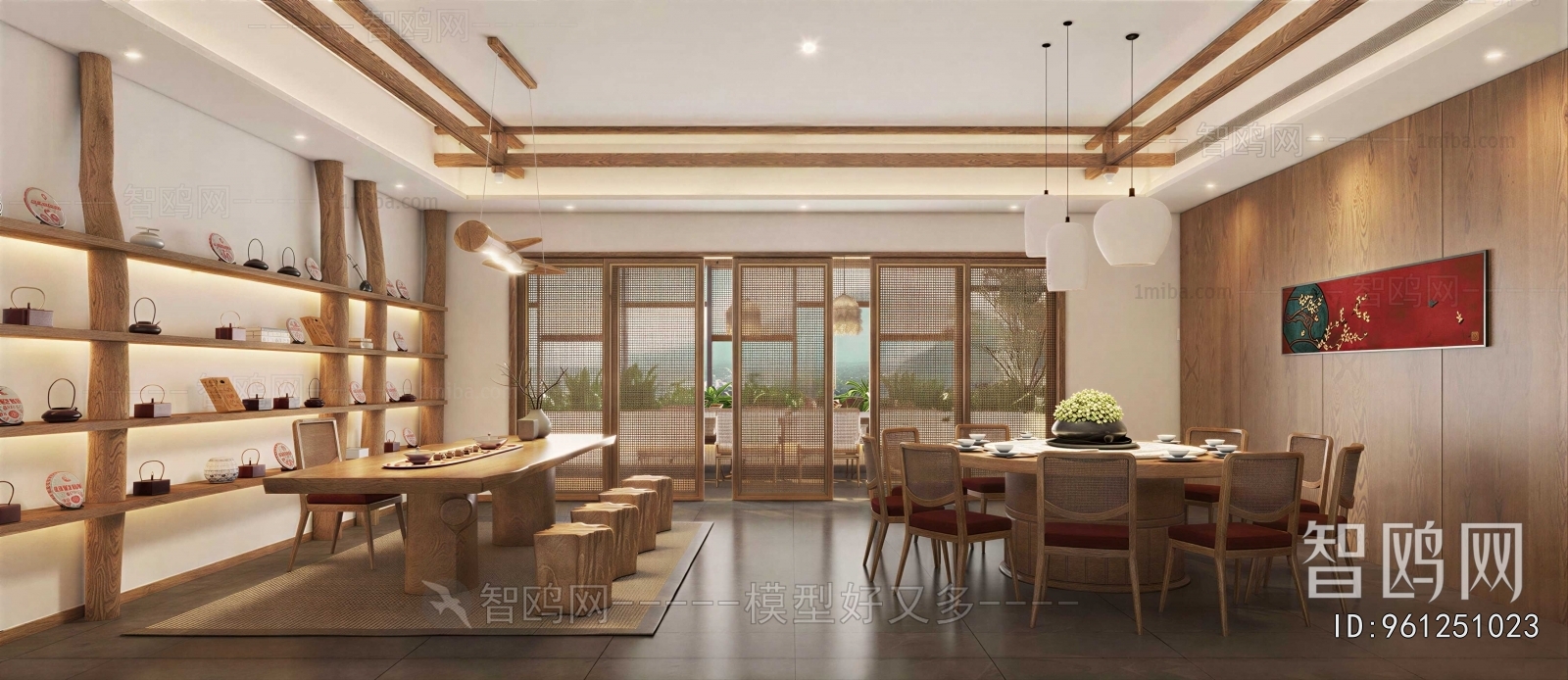 Wabi-sabi Style Restaurant Box