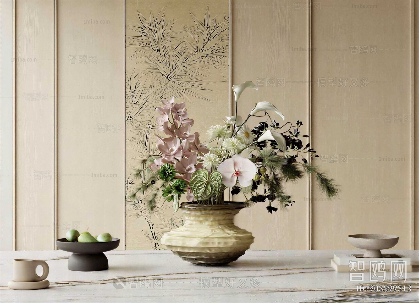 Modern Flower Arrangement