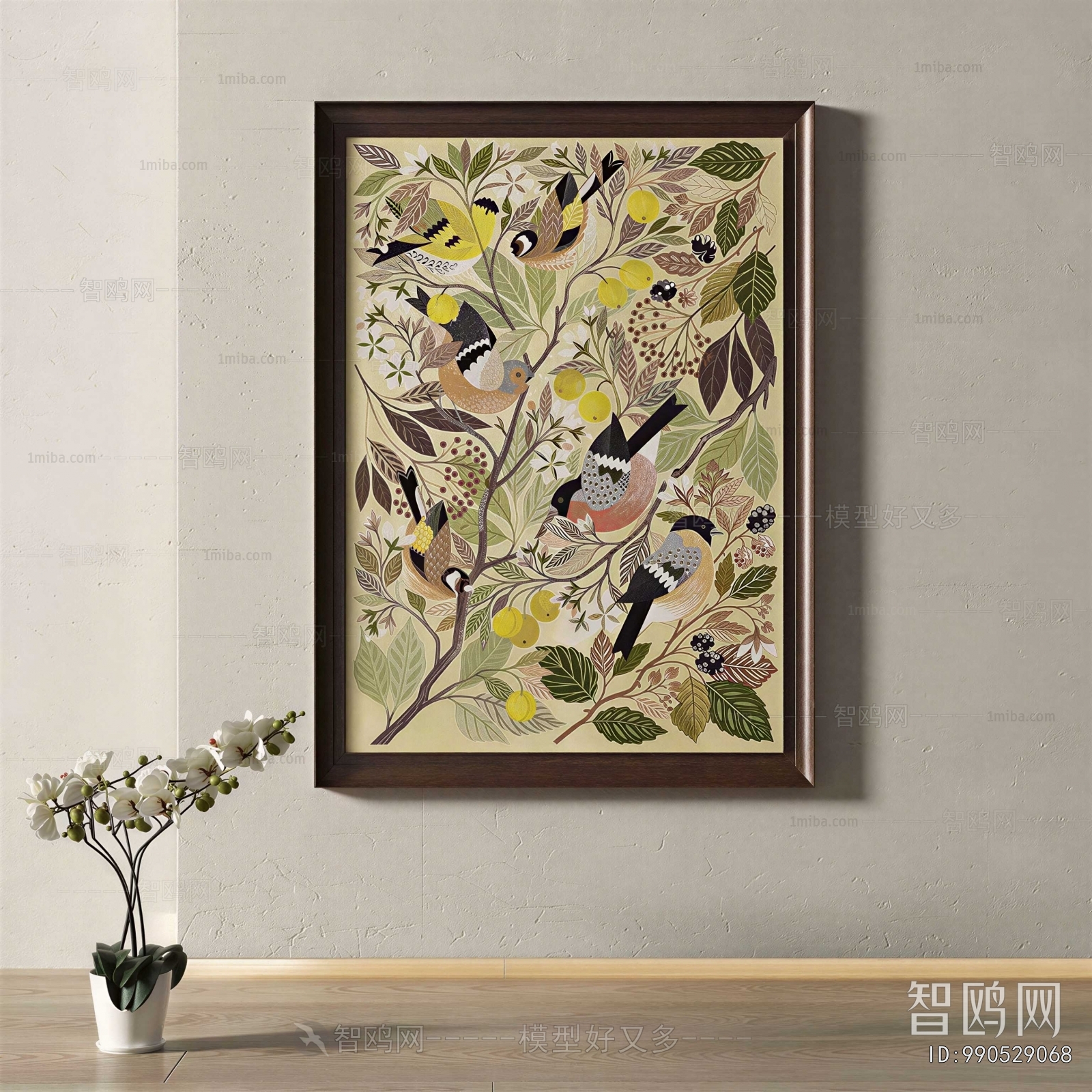 Retro Style Painting