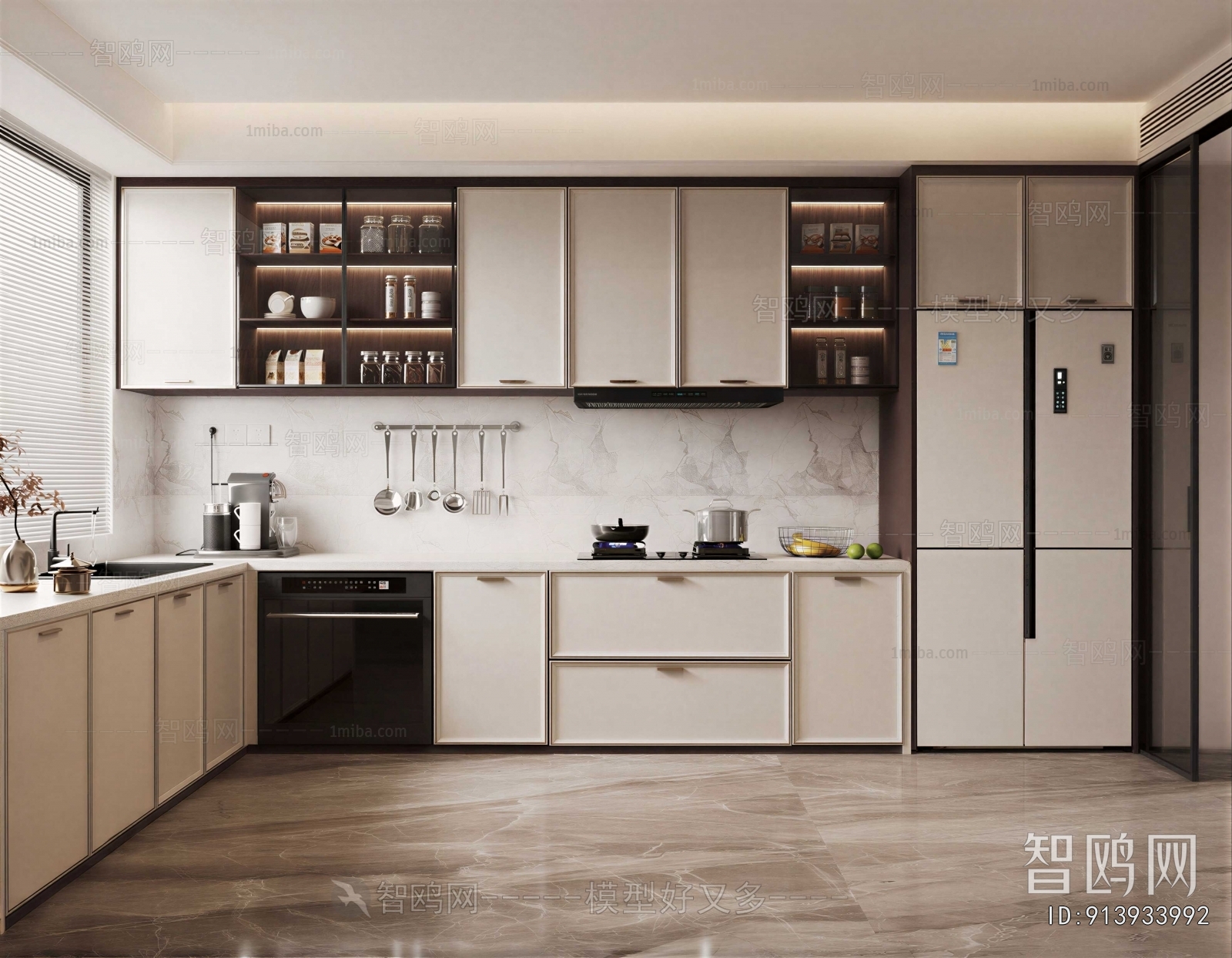 New Chinese Style The Kitchen