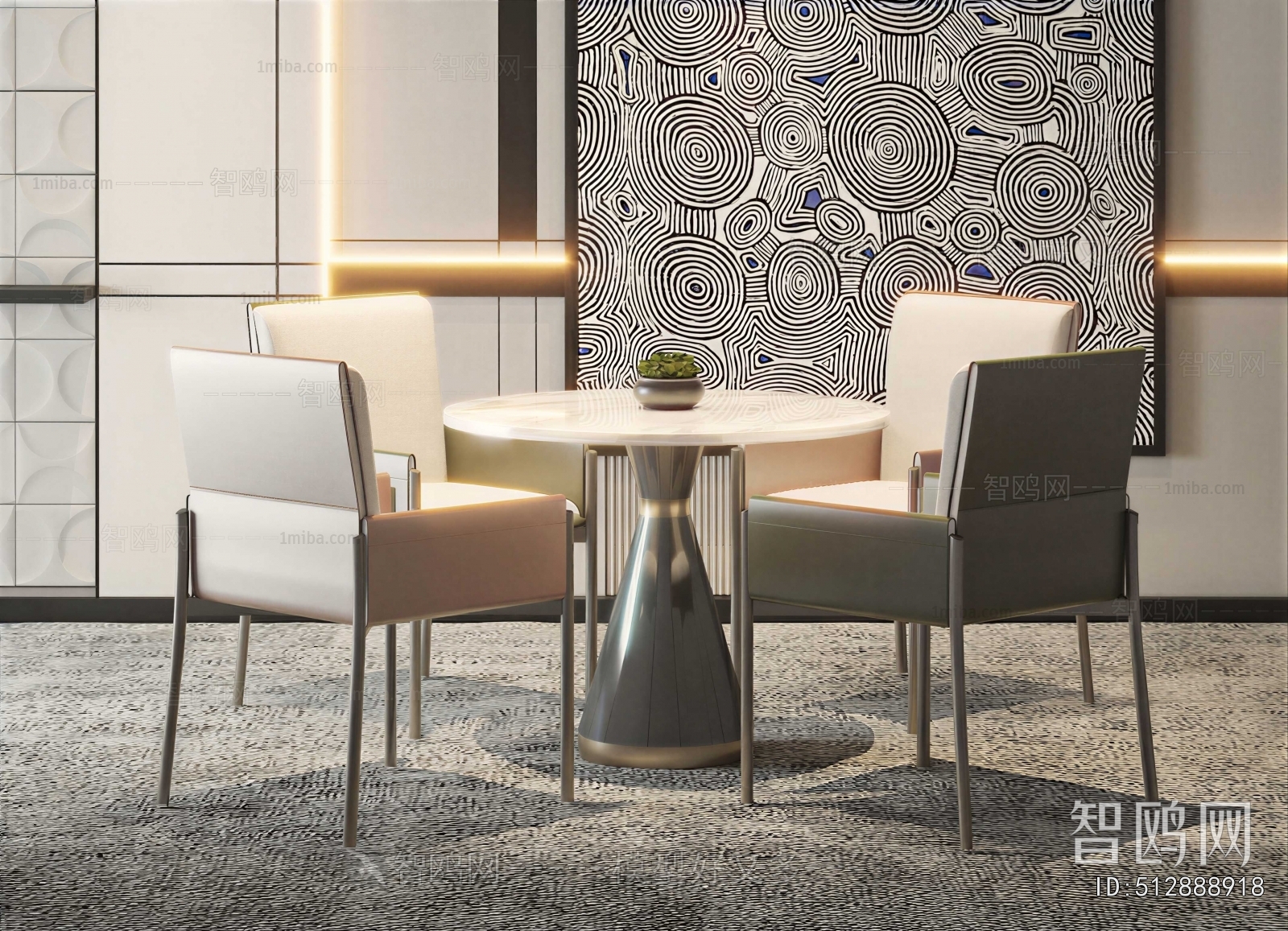 Modern Leisure Table And Chair