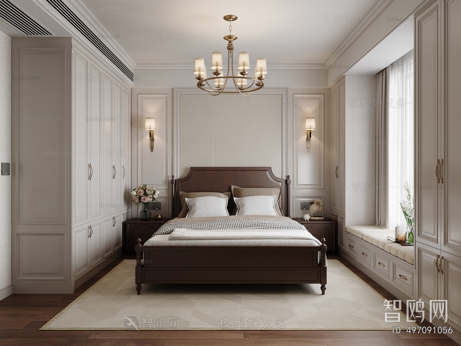 American Style Bedroom