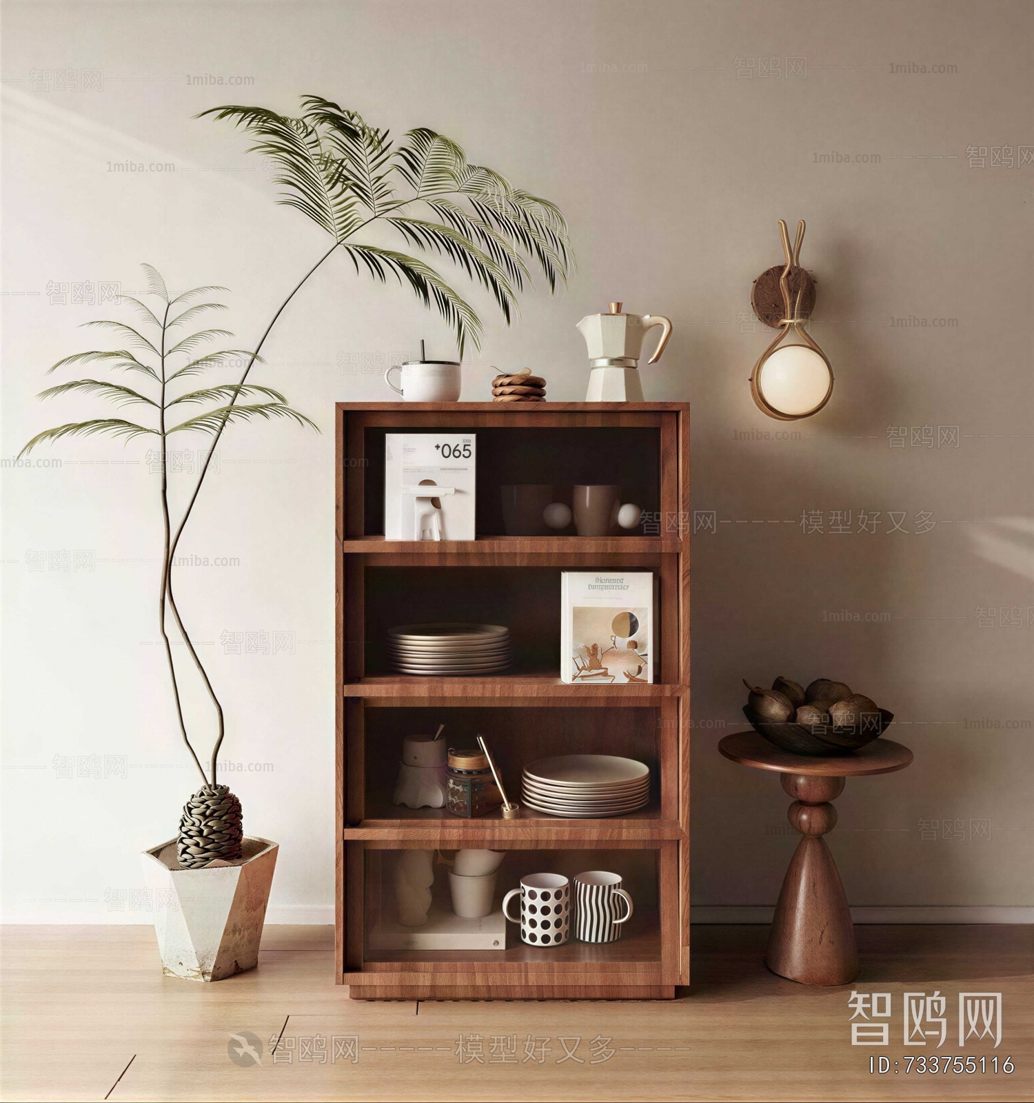 Wabi-sabi Style Sideboard