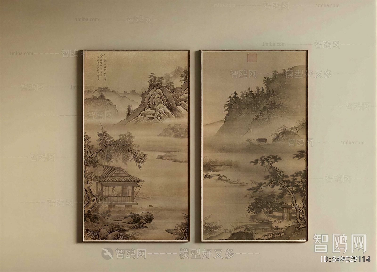 New Chinese Style Painting
