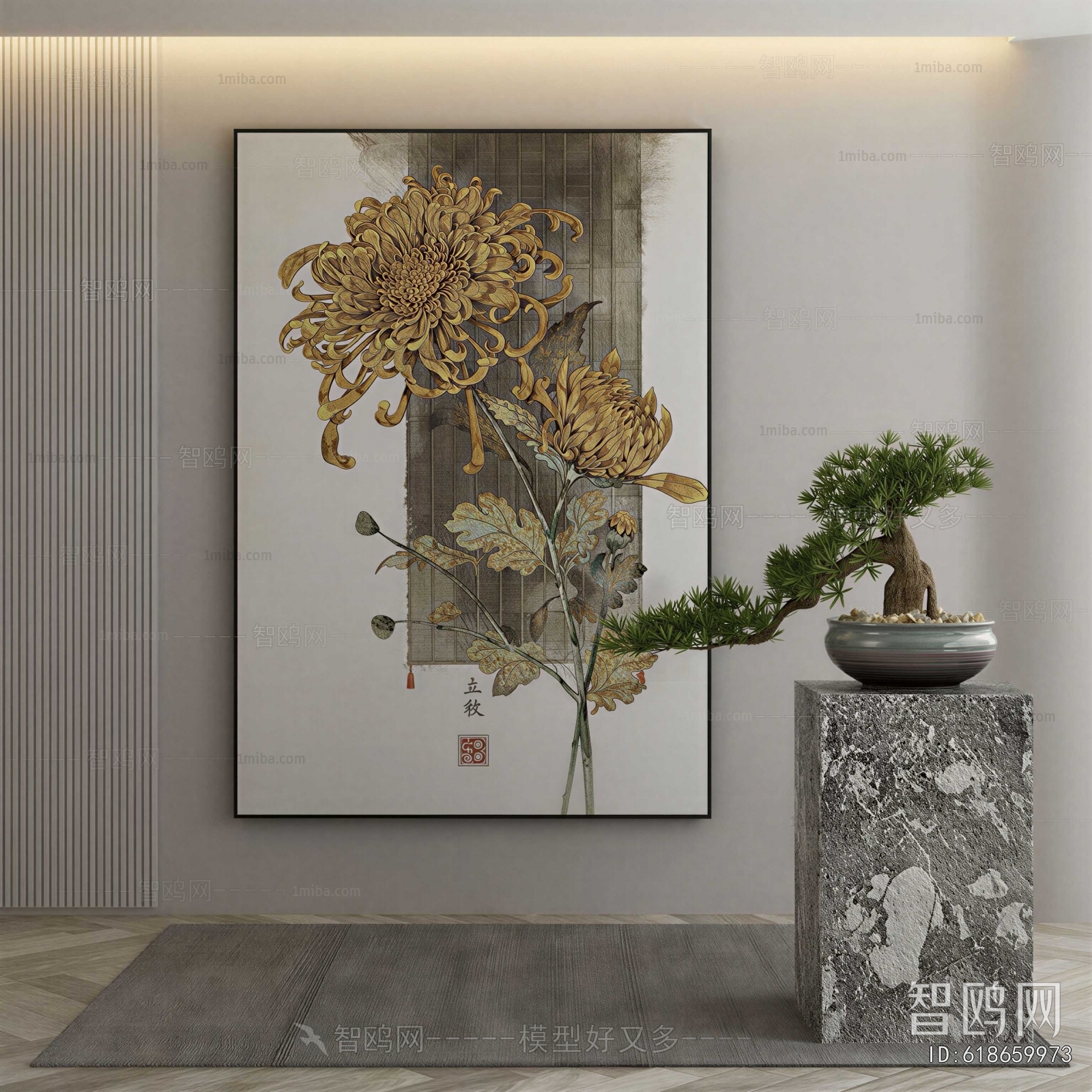 New Chinese Style Painting