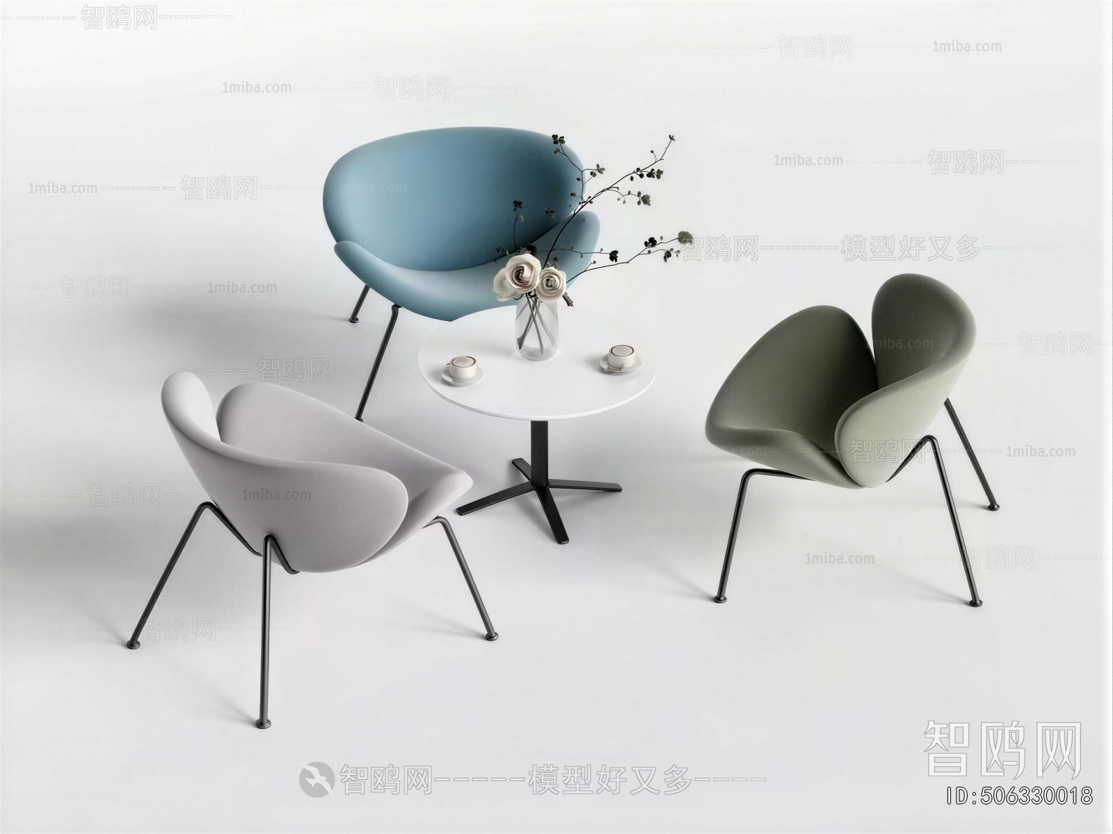 Nordic Style Lounge Chair