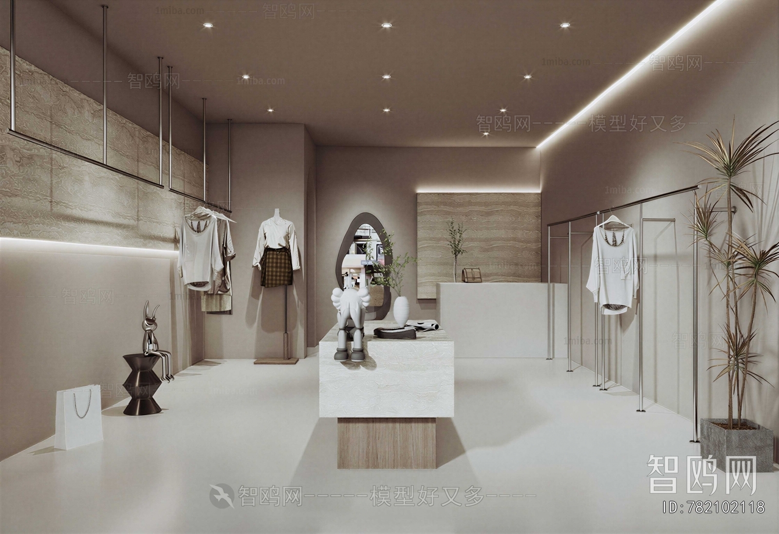 Wabi-sabi Style Clothing Store