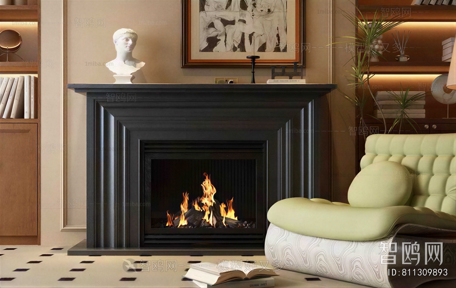 French Style Lounge Chair