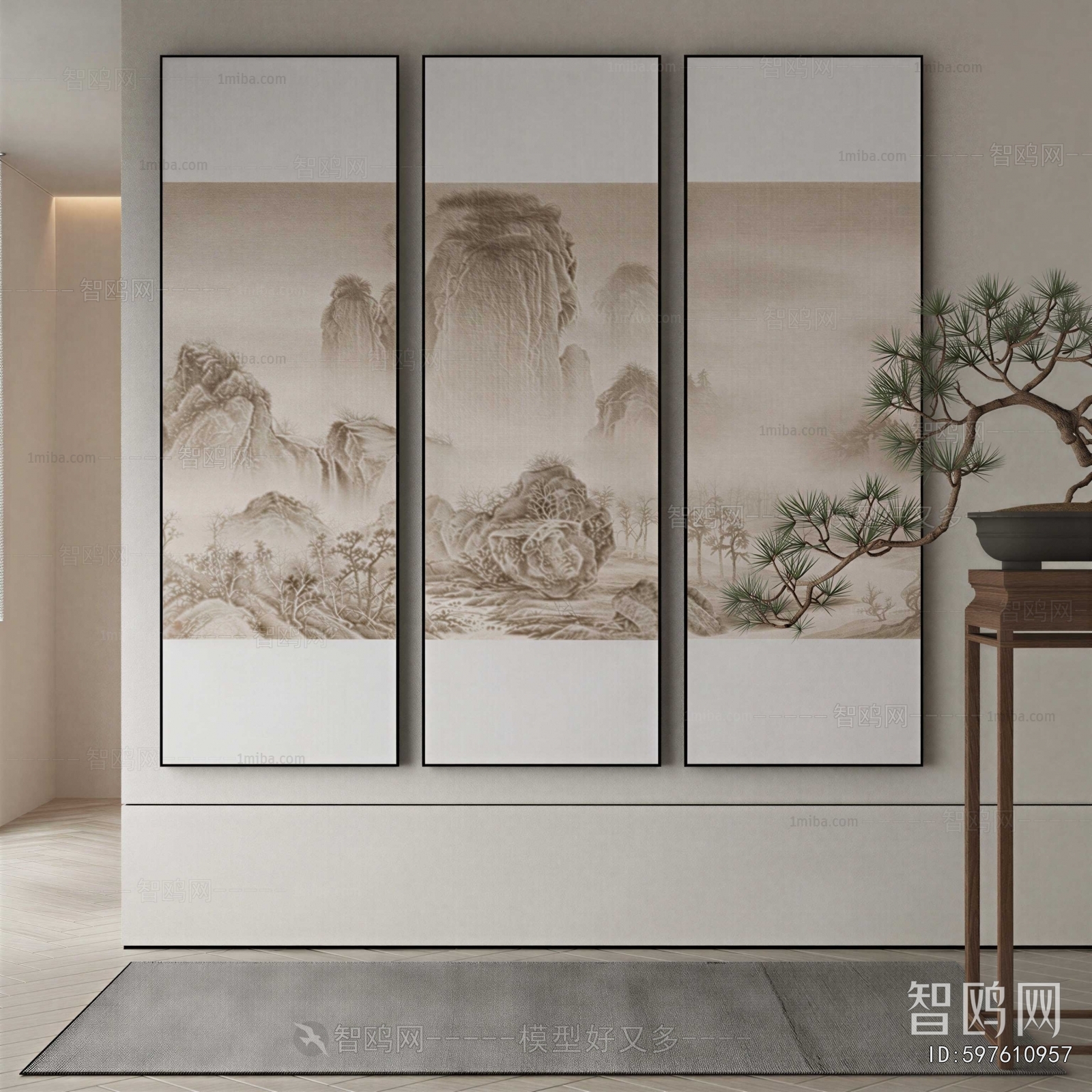 New Chinese Style Painting