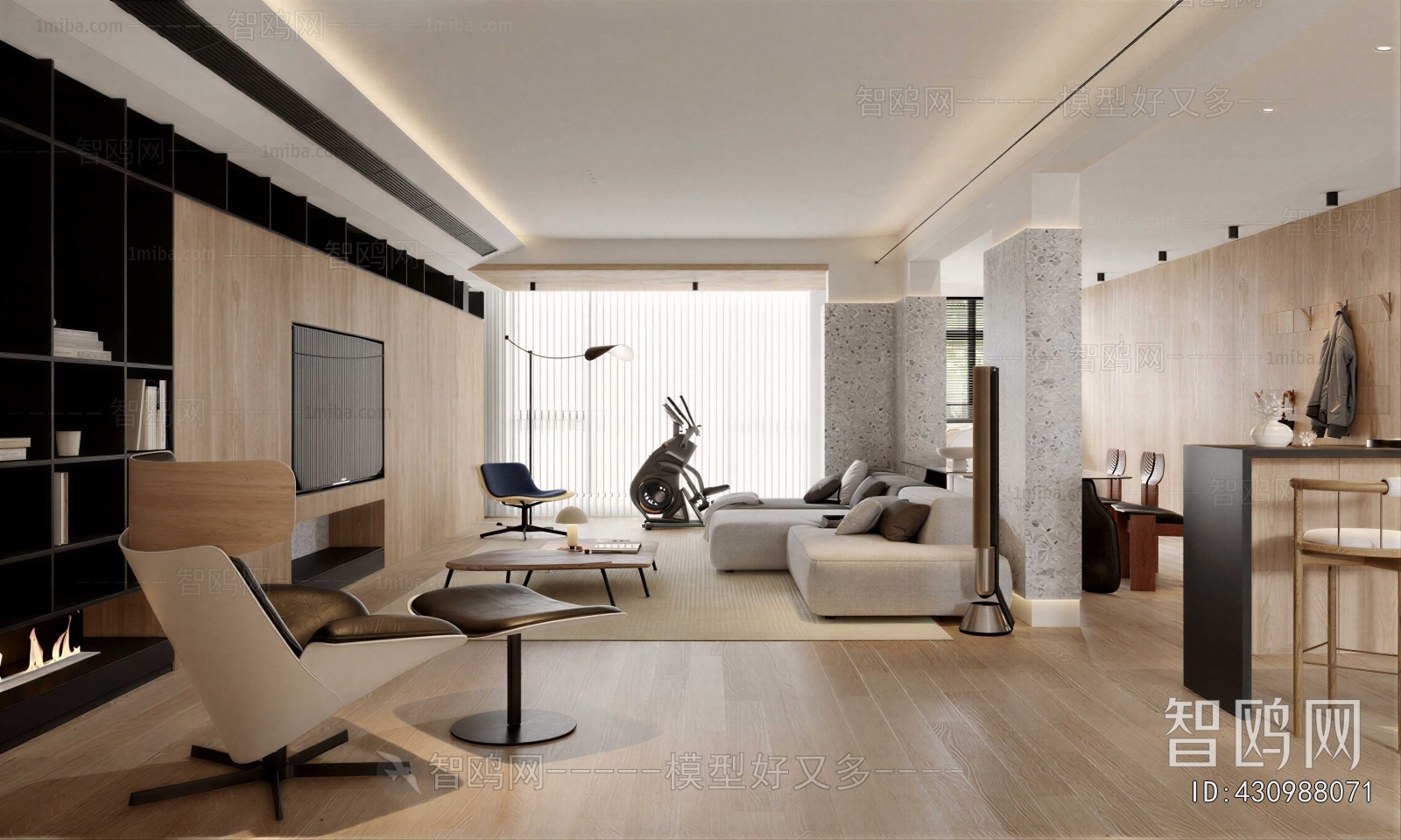 Modern A Living Room