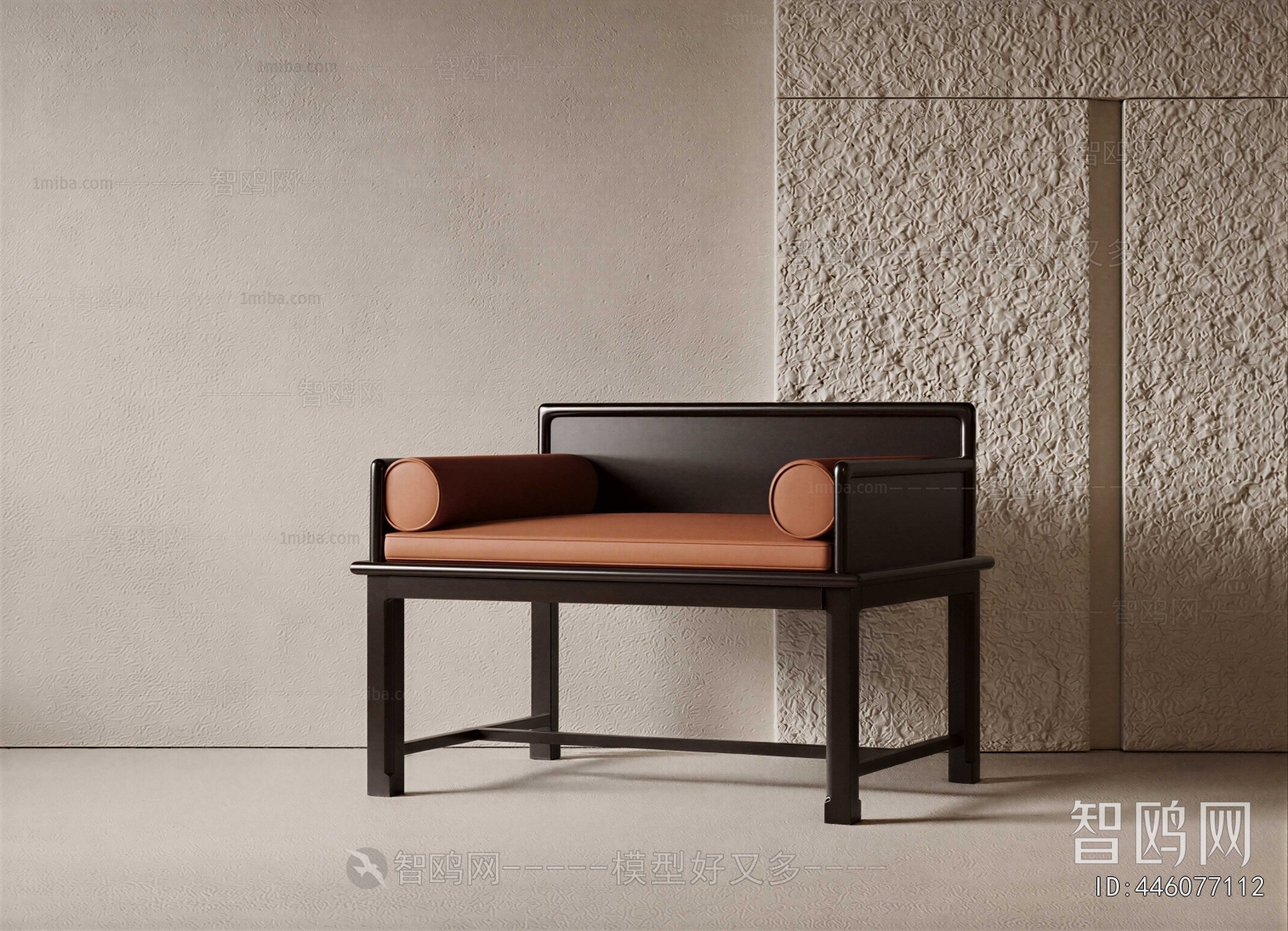 New Chinese Style Lounge Chair