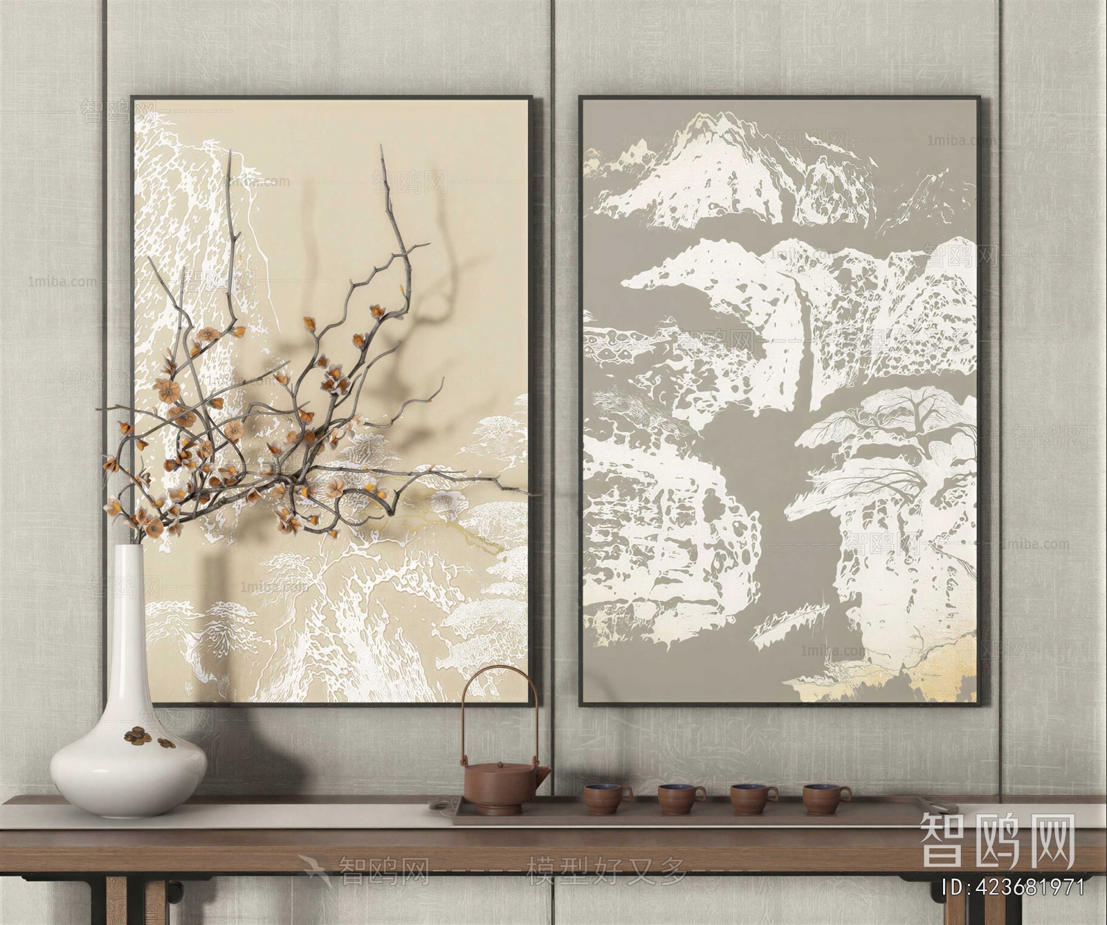 New Chinese Style Painting