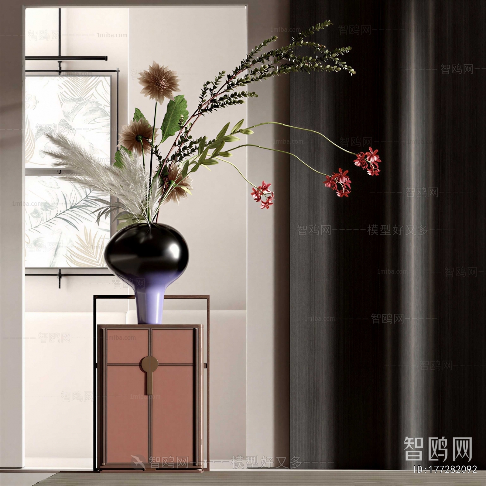 New Chinese Style Flower Arrangement