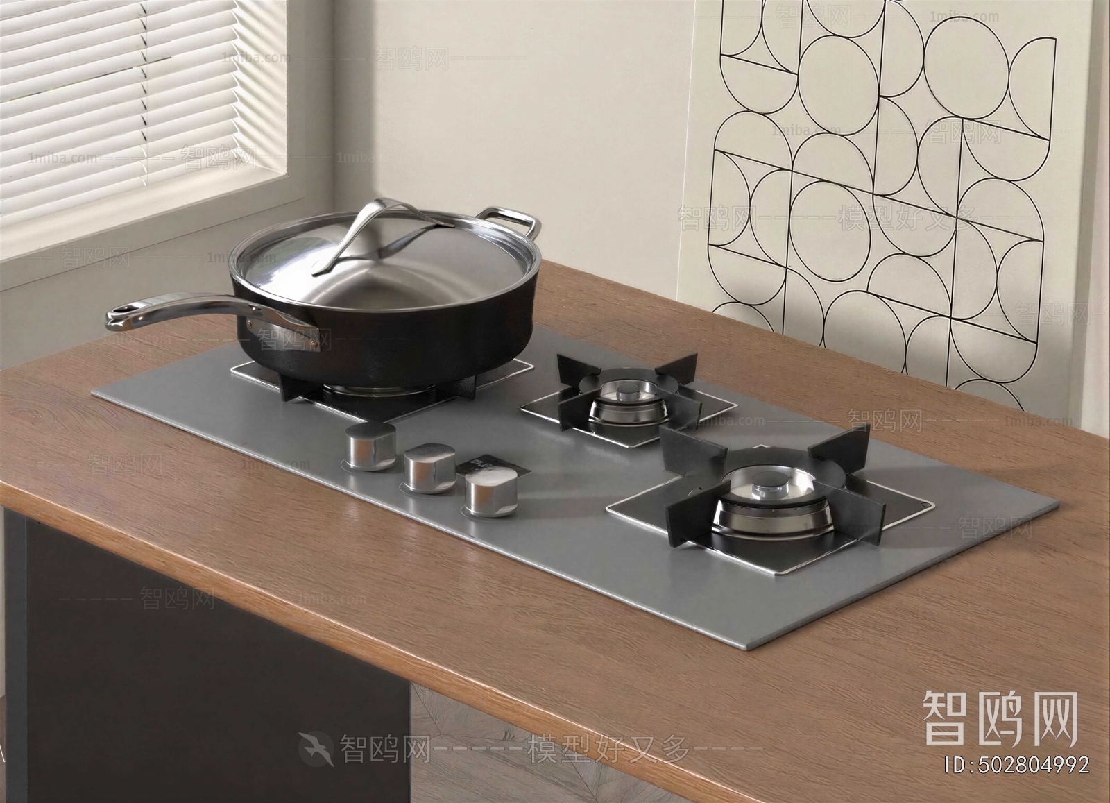 Modern Kitchen Electric Gas Range