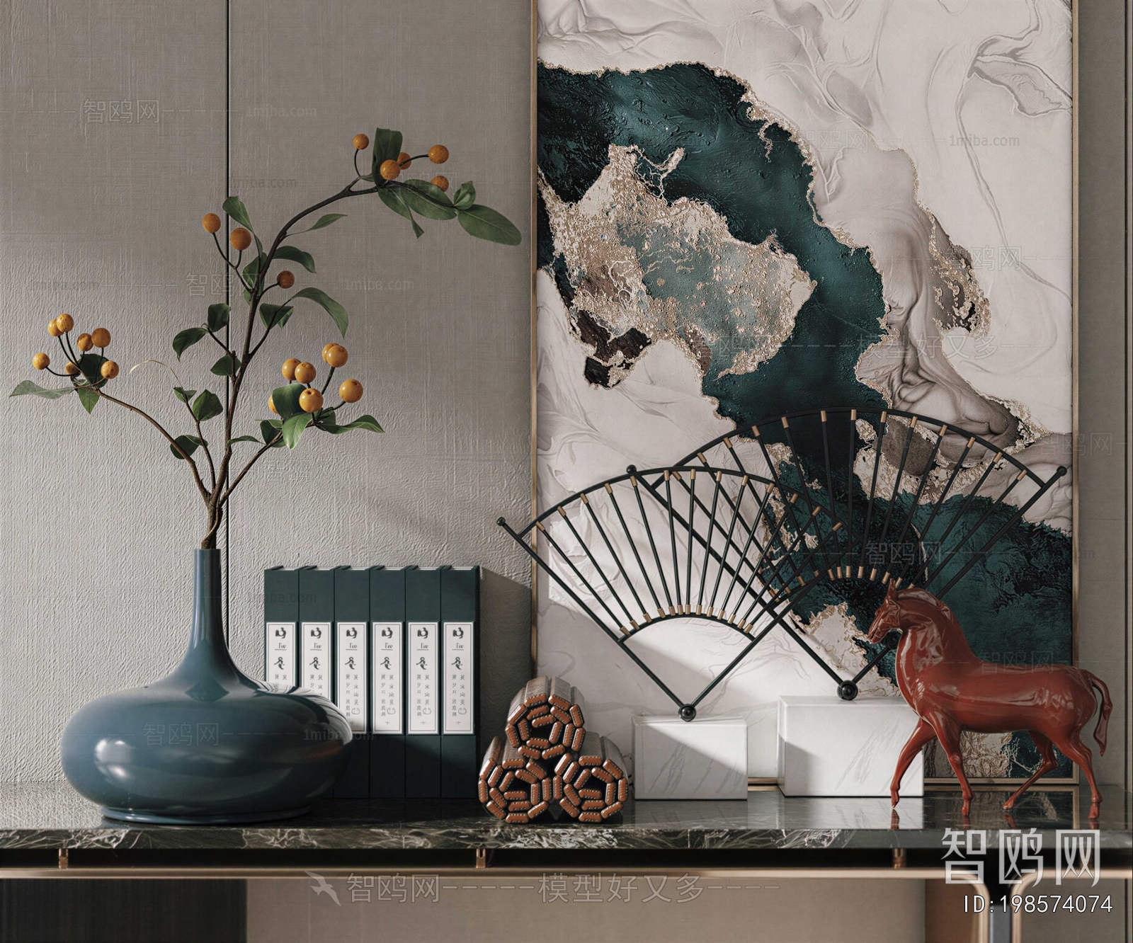 New Chinese Style Decorative Set