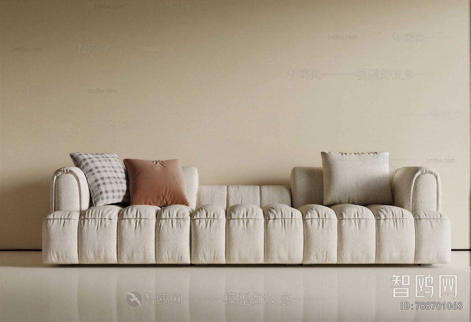 Modern Three-seat Sofa