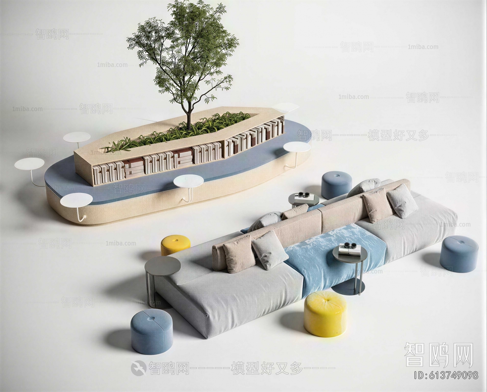 Modern Card Seat Sofa