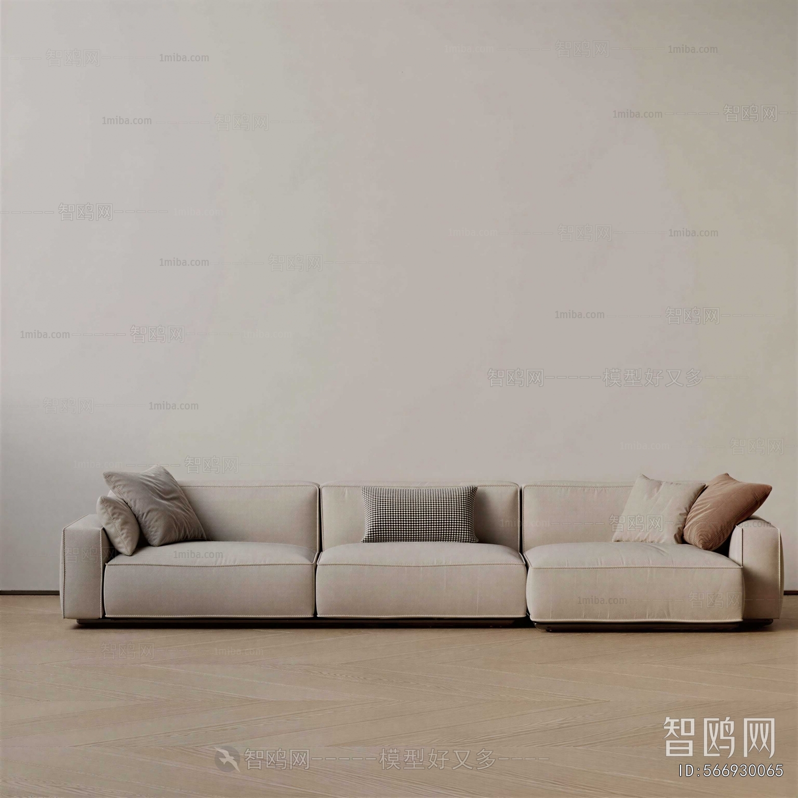 Modern Three-seat Sofa