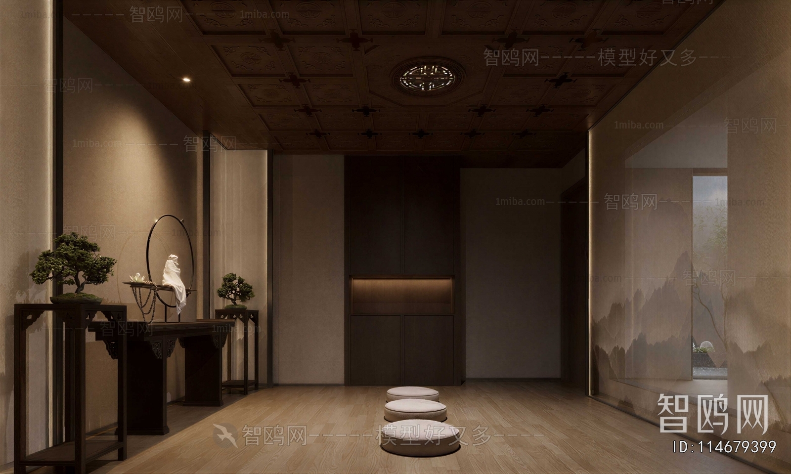 New Chinese Style Temple