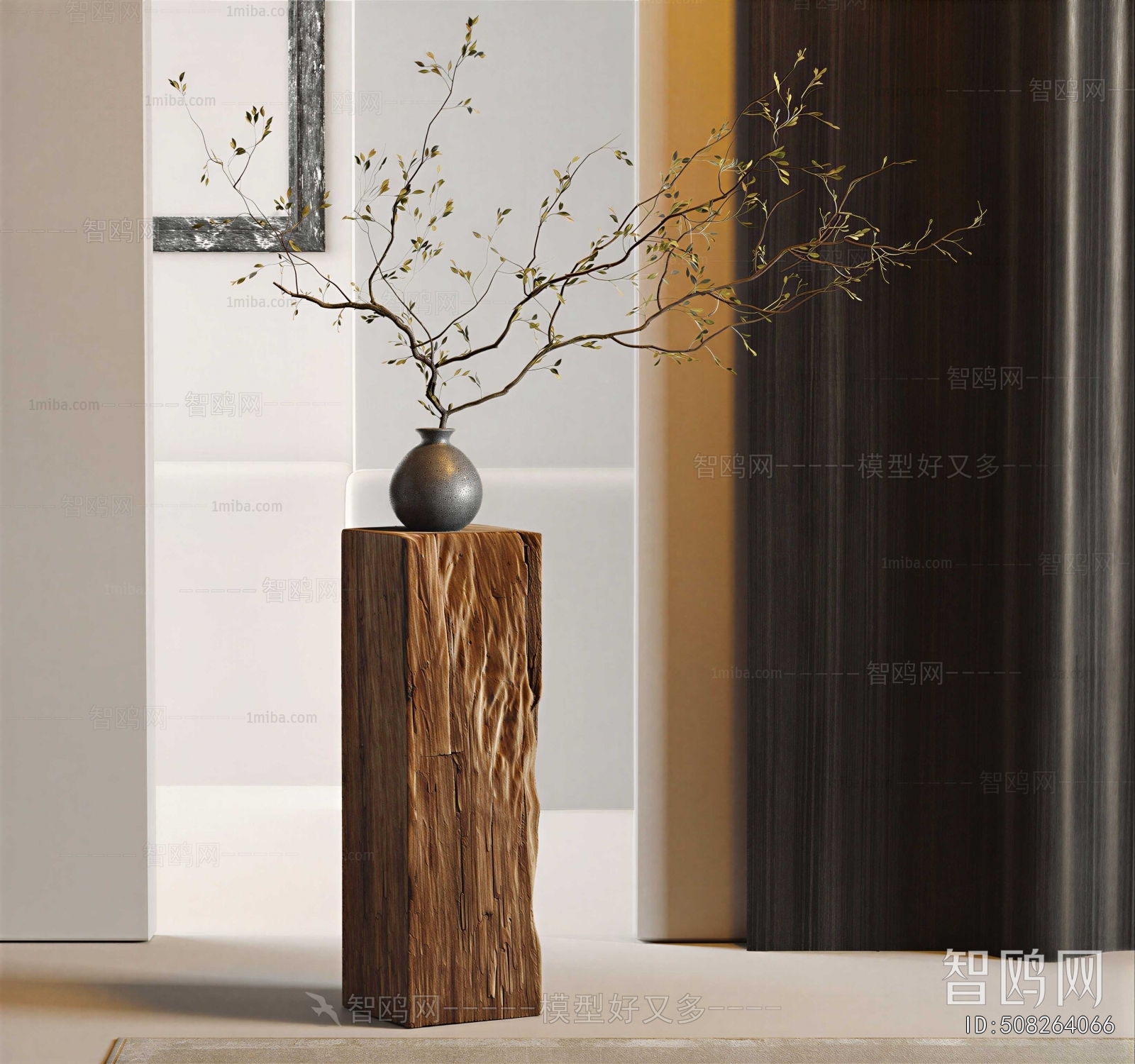 Wabi-sabi Style Dried Branch