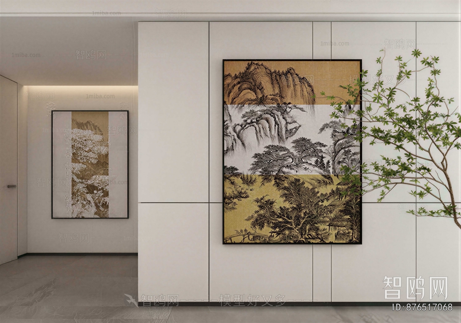 New Chinese Style Painting