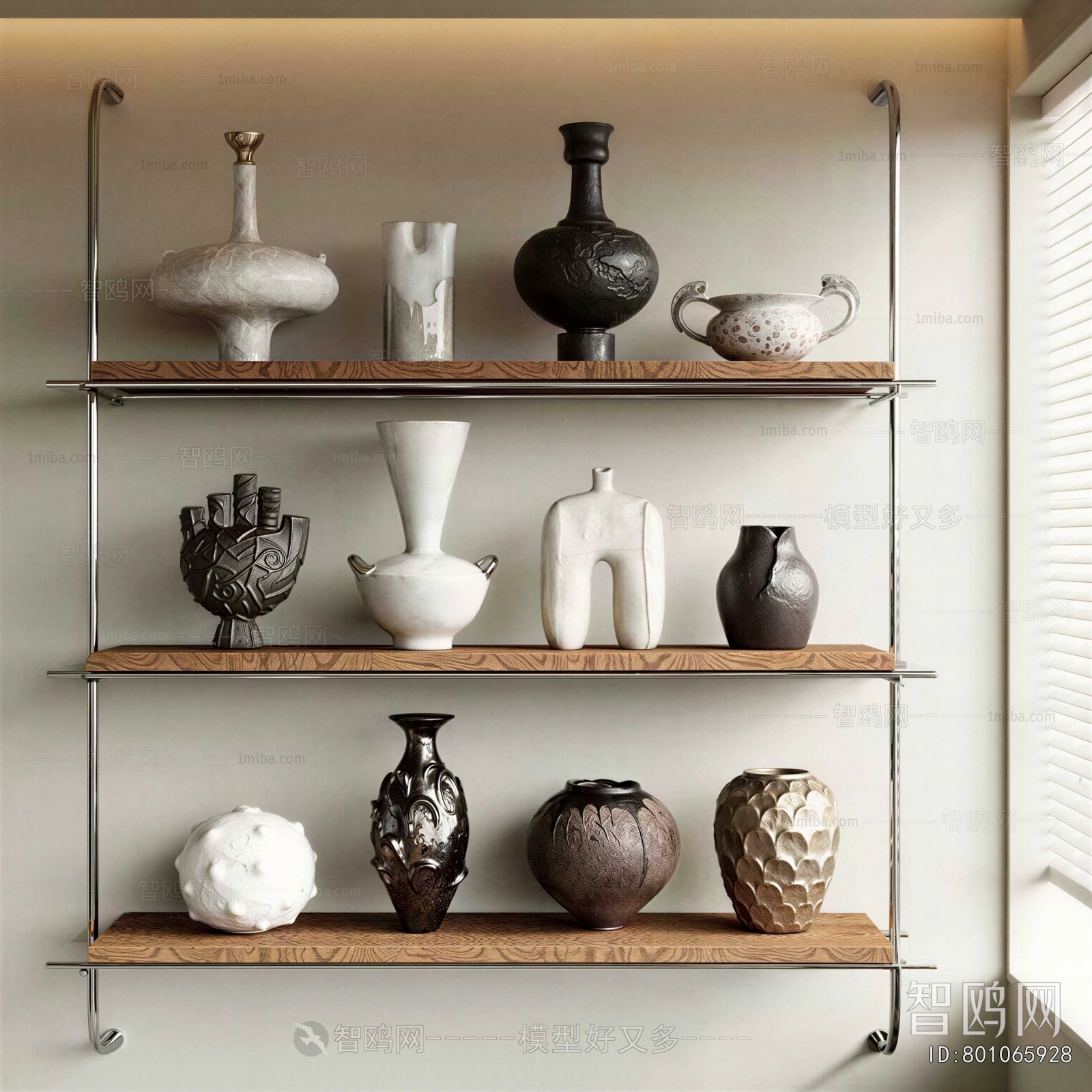 Wabi-sabi Style Clay Pot