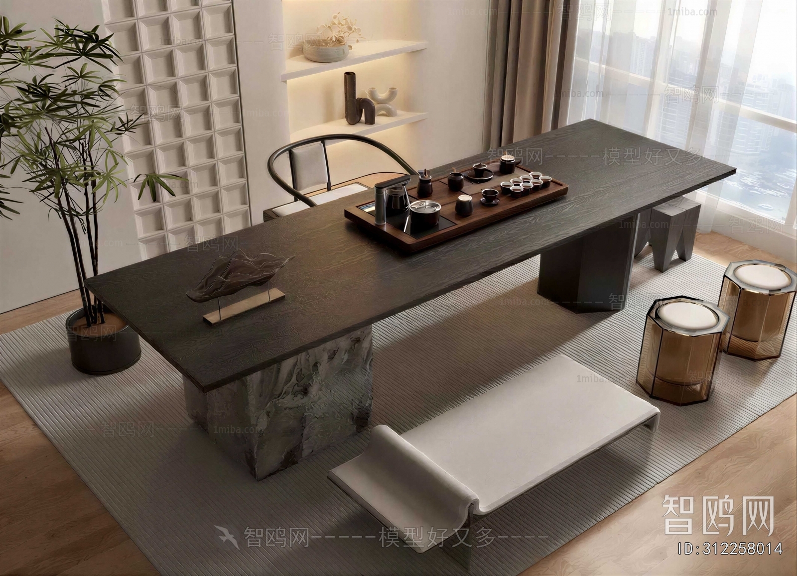 New Chinese Style Tea Tables And Chairs