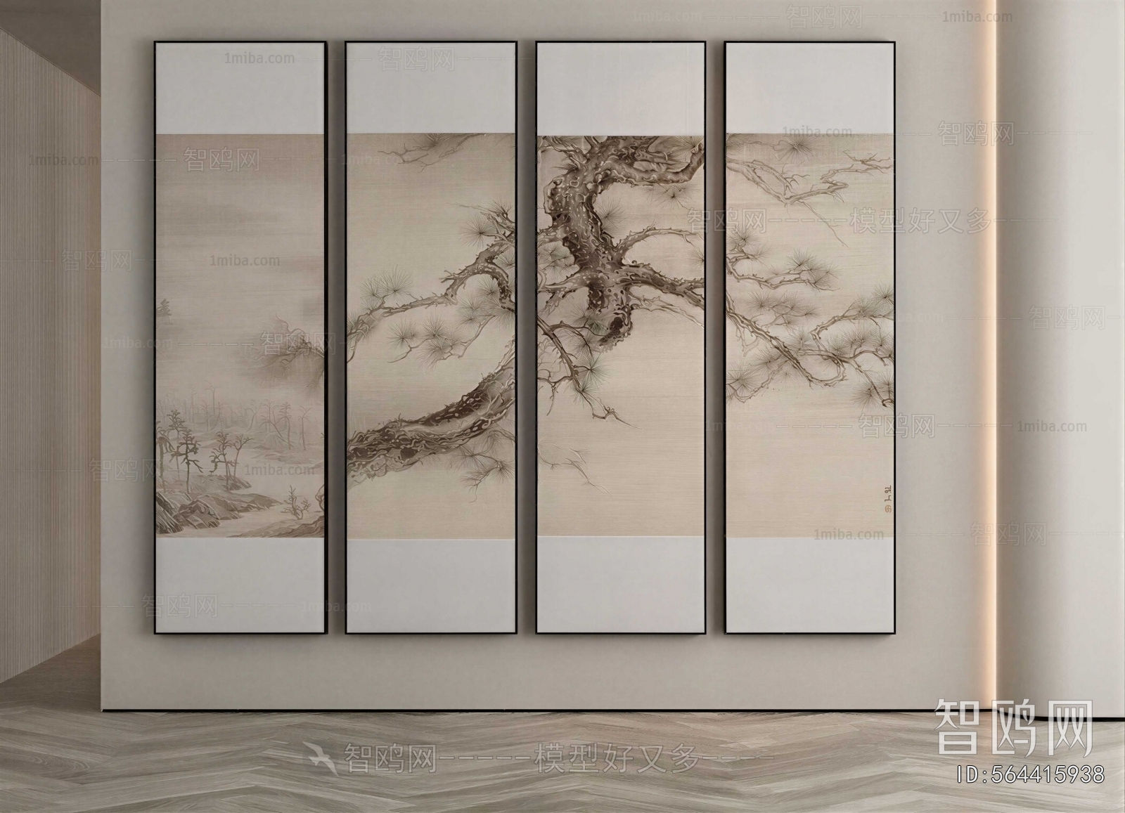 New Chinese Style Painting