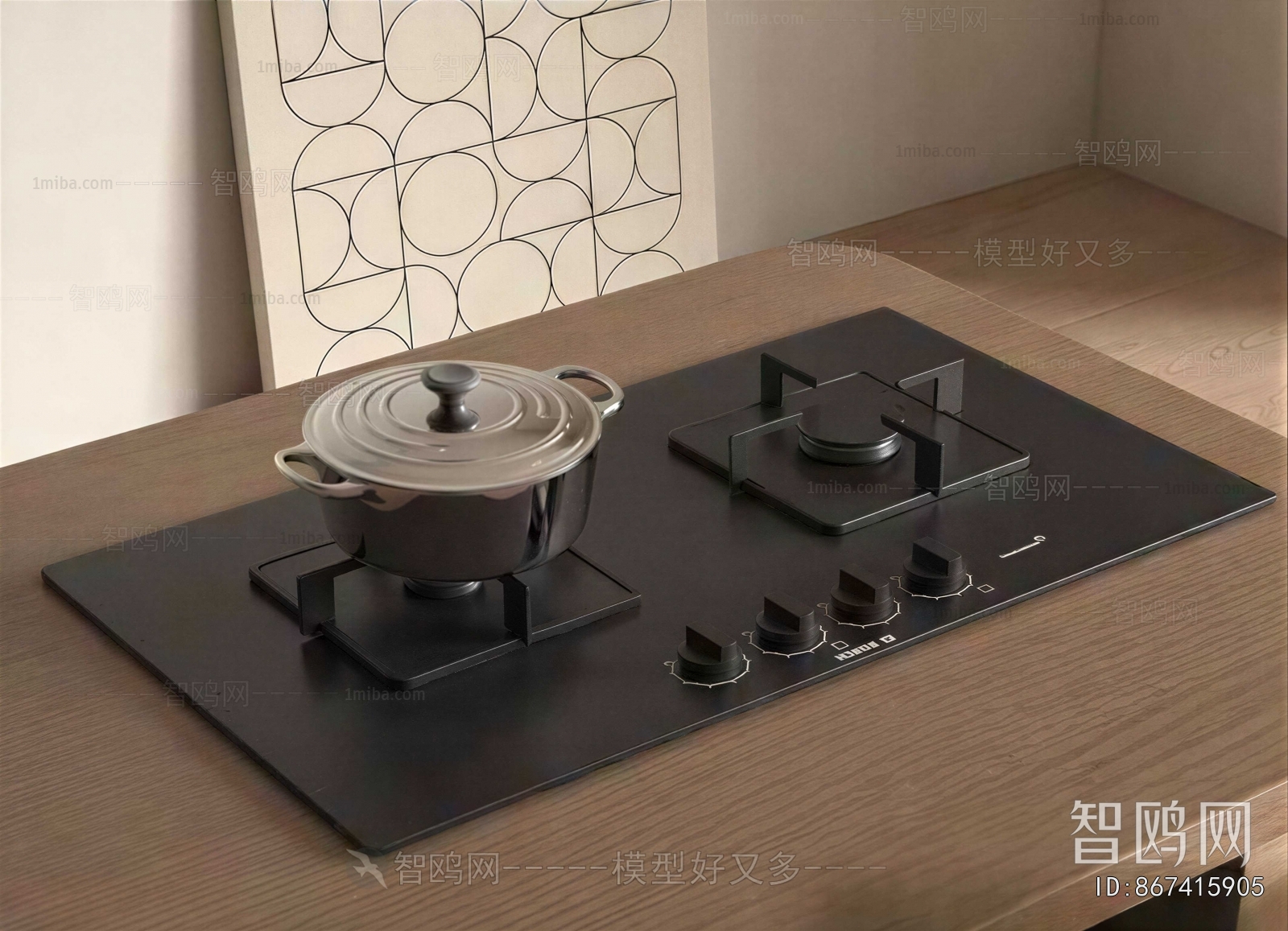 Modern Kitchen Electric Gas Range