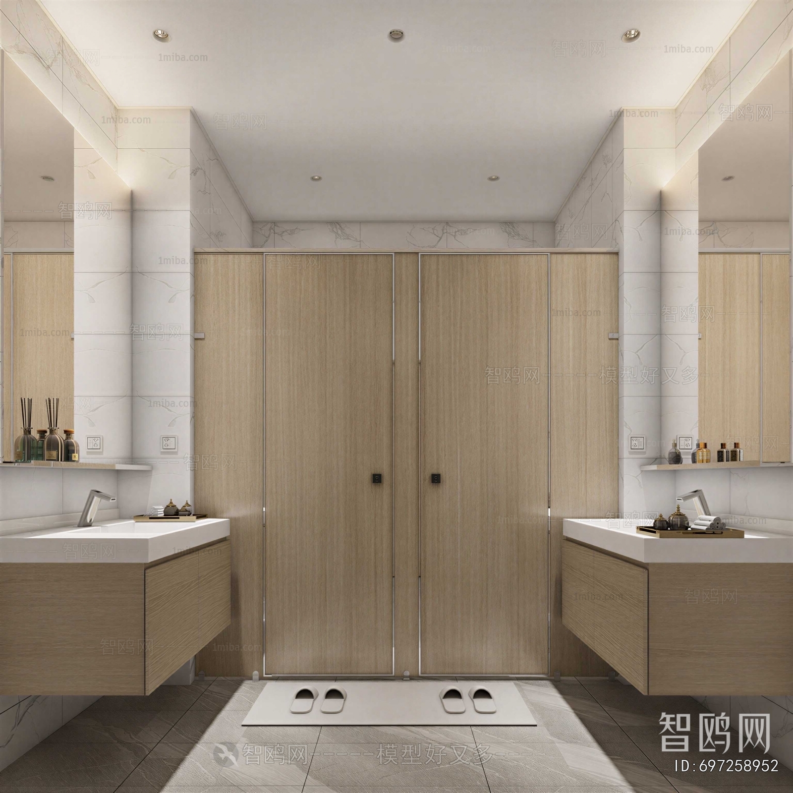 Modern Public Toilet