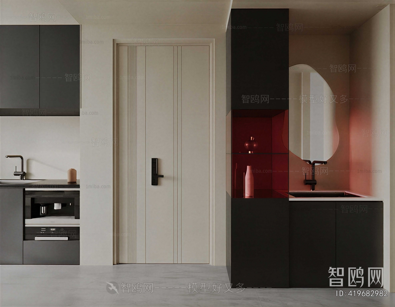 Modern Entrance Door