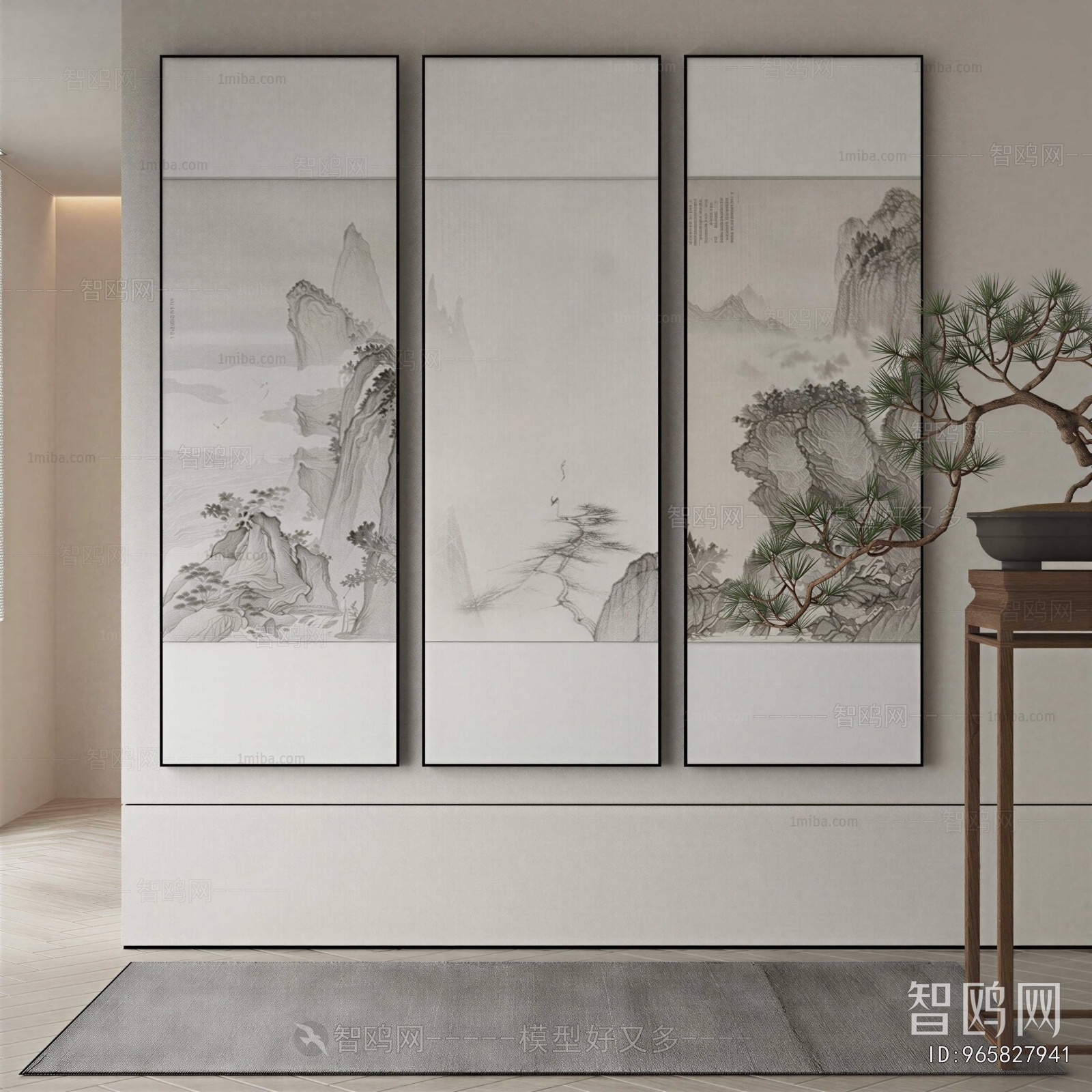 New Chinese Style Painting