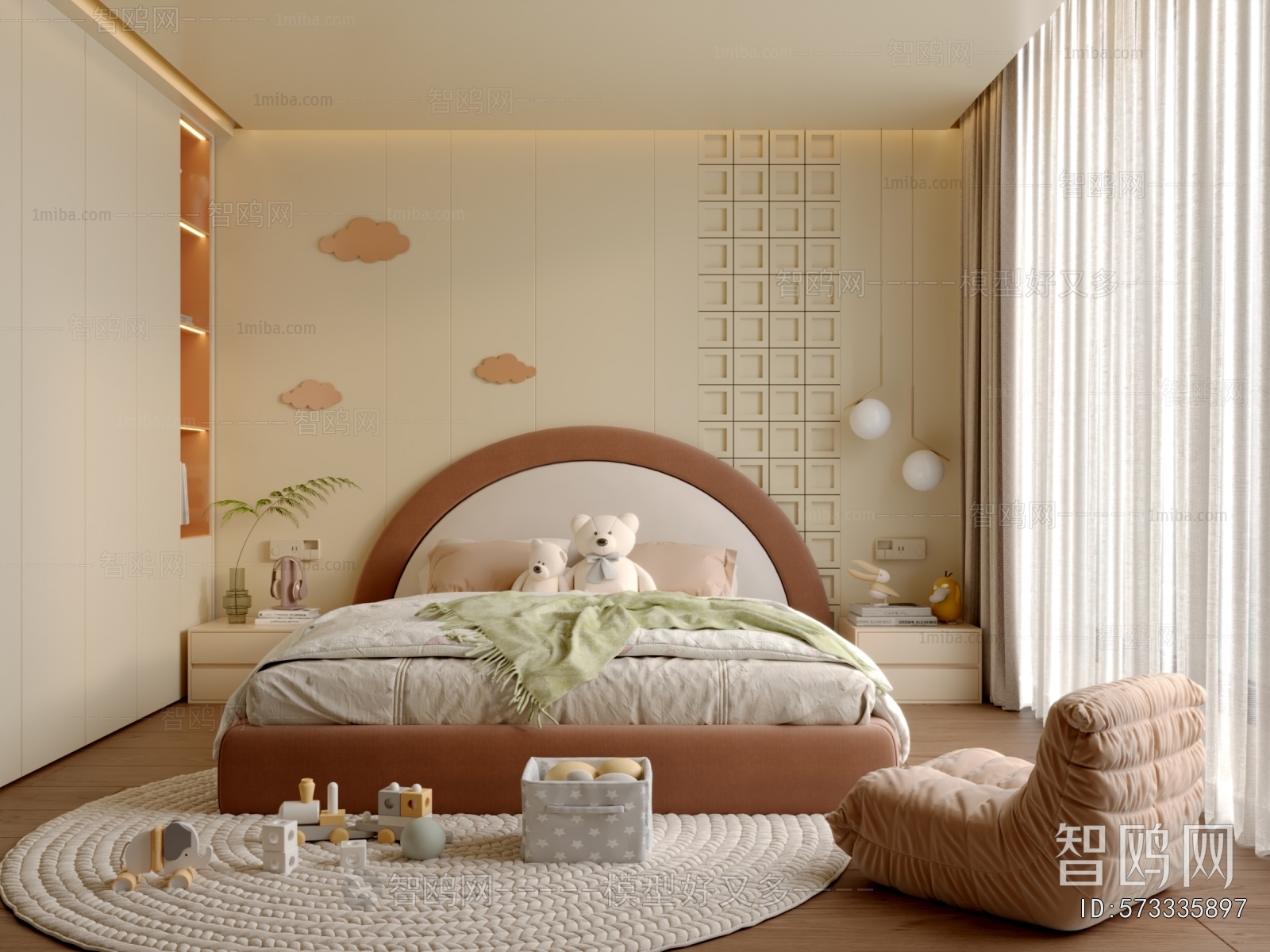 Modern Girl's Room Daughter's Room