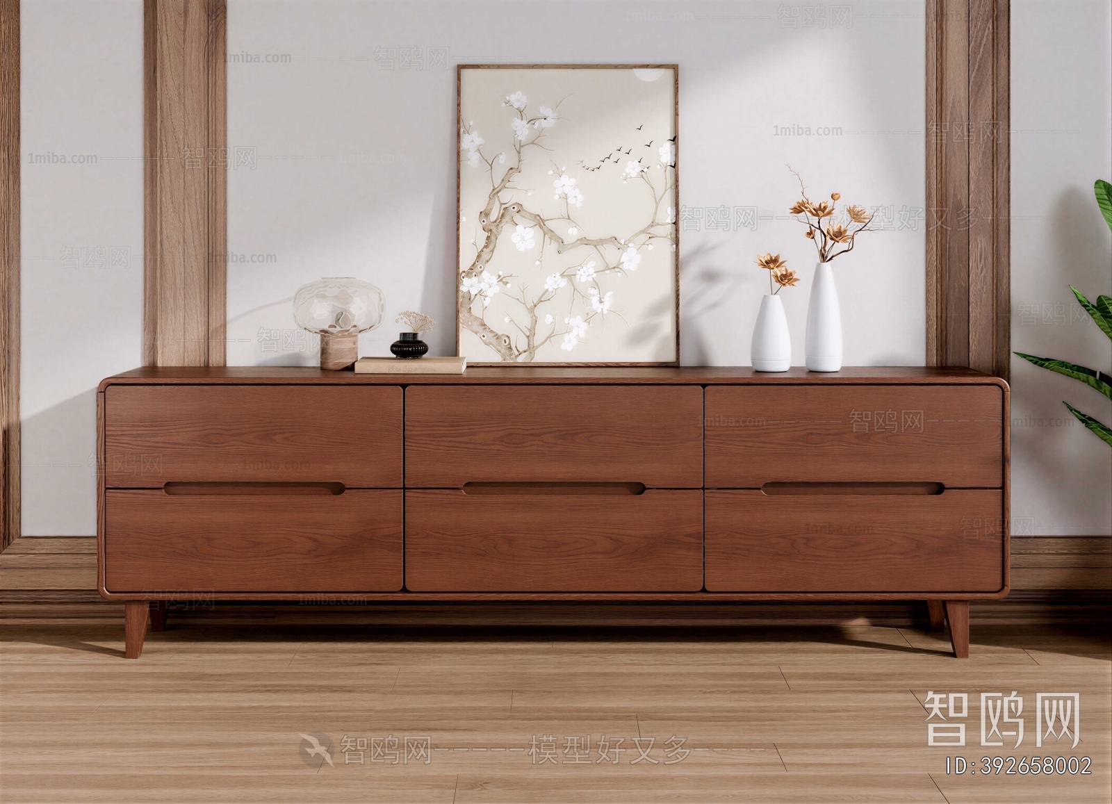 New Chinese Style TV Cabinet