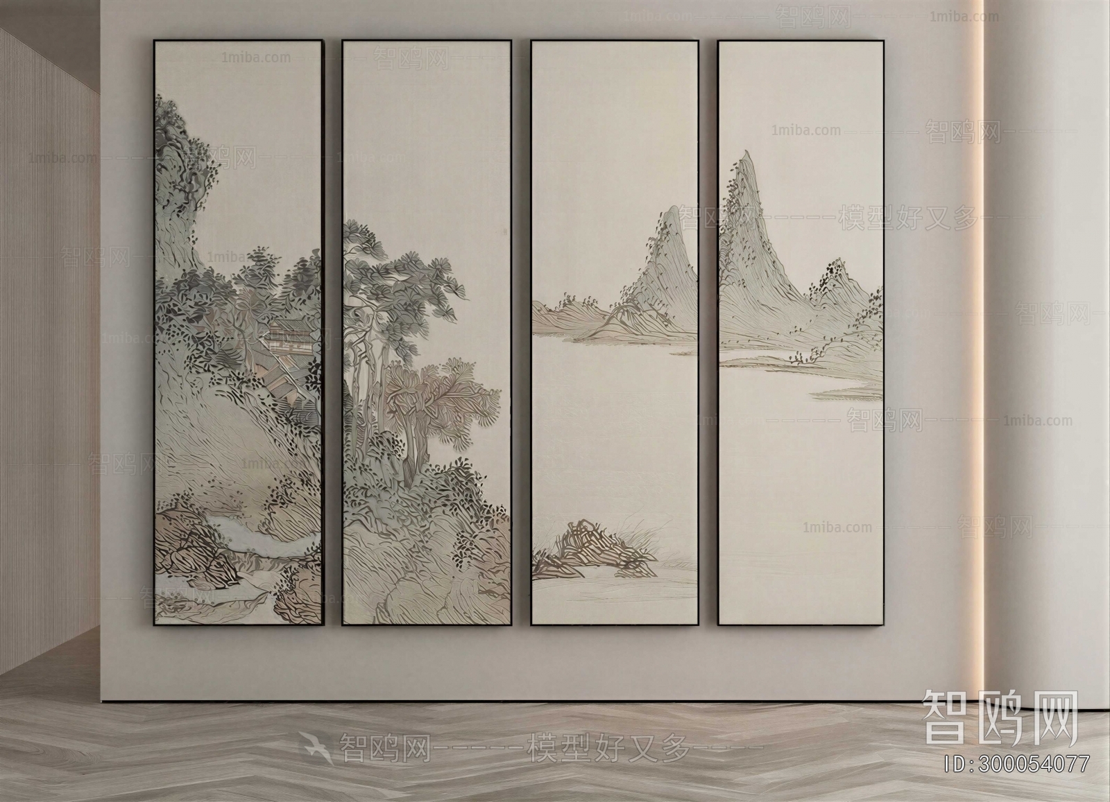 New Chinese Style Painting