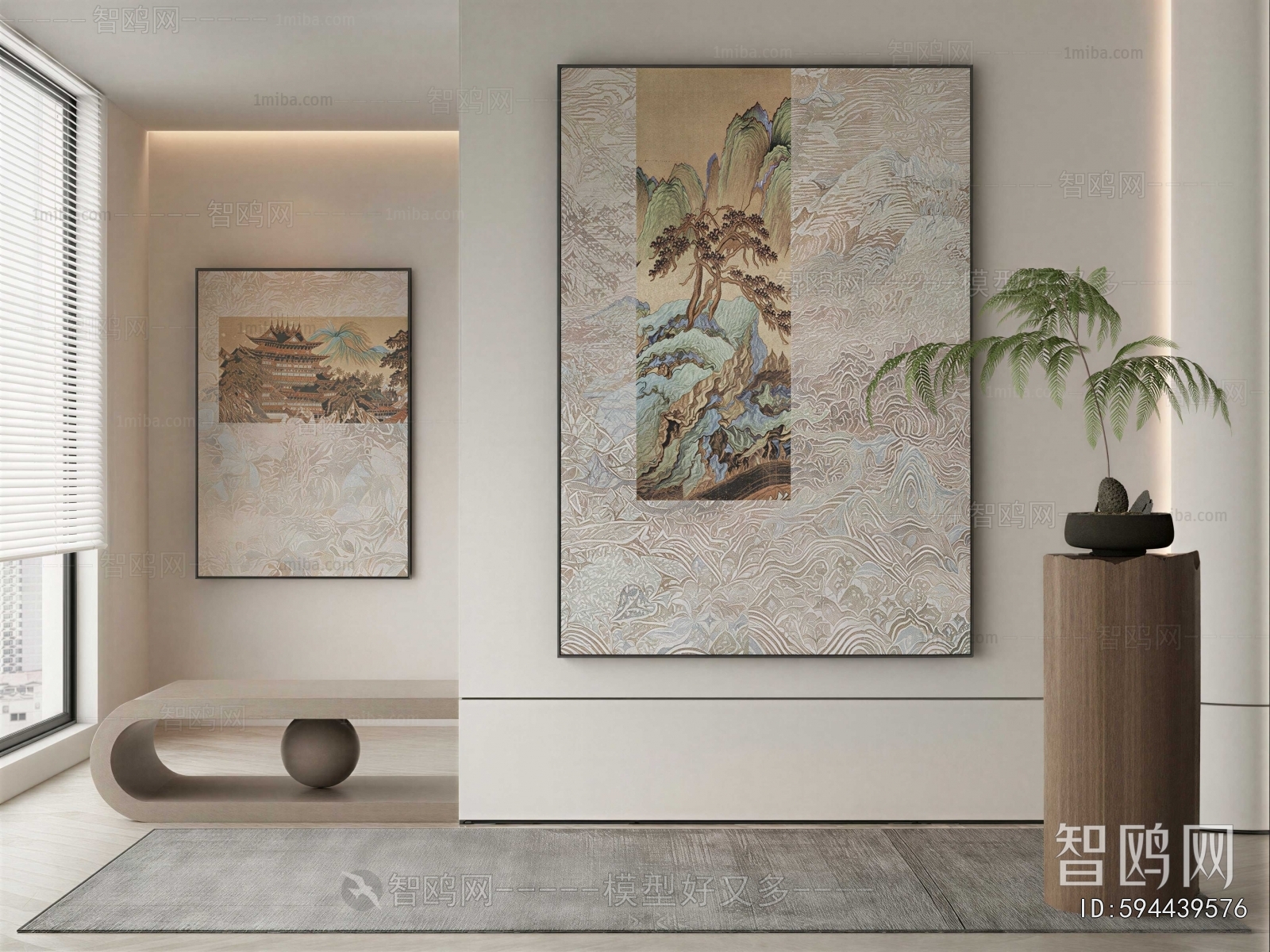 New Chinese Style Painting