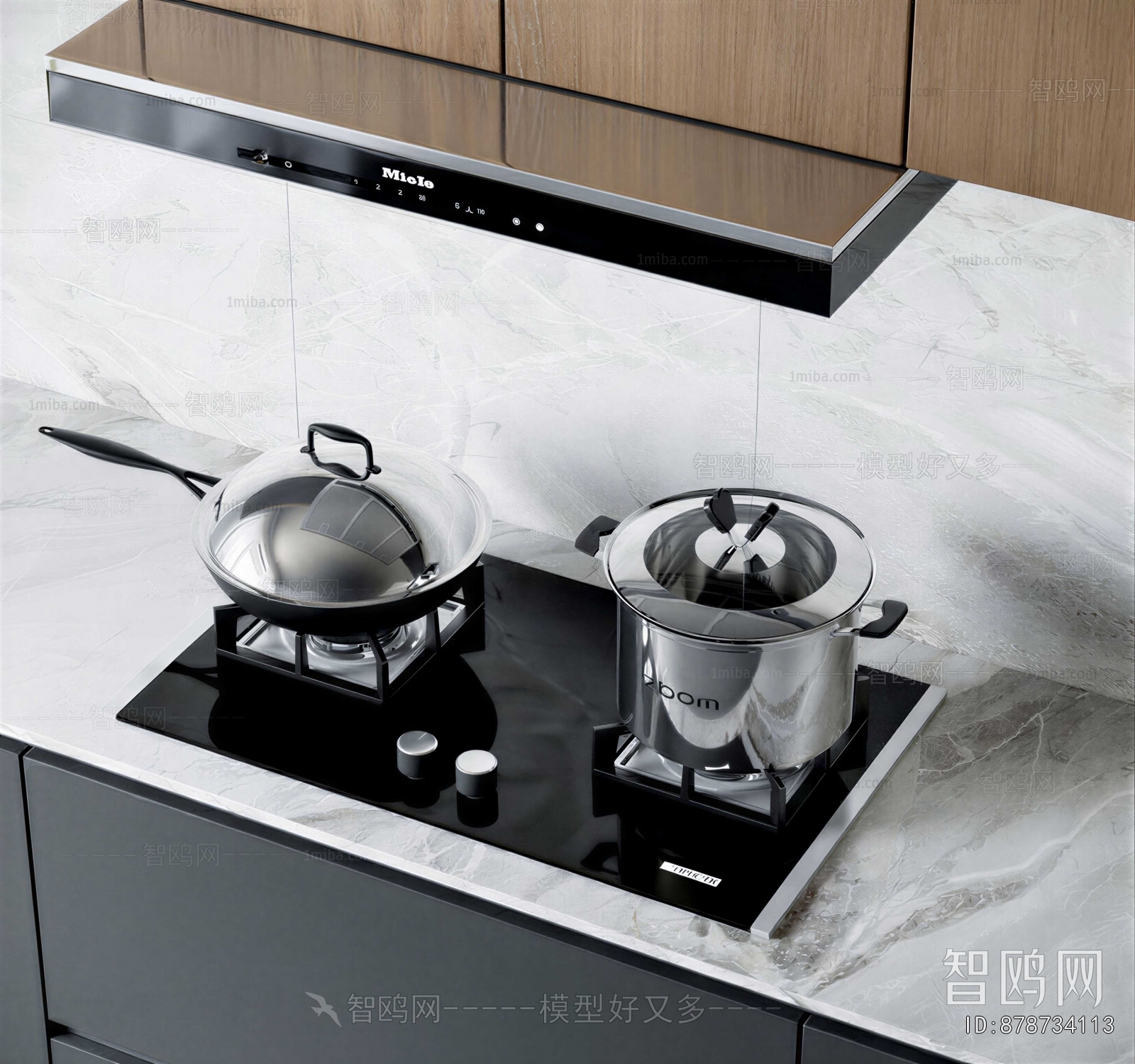 Modern Kitchen Electric Gas Range