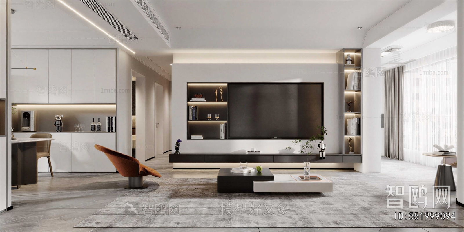 Modern A Living Room