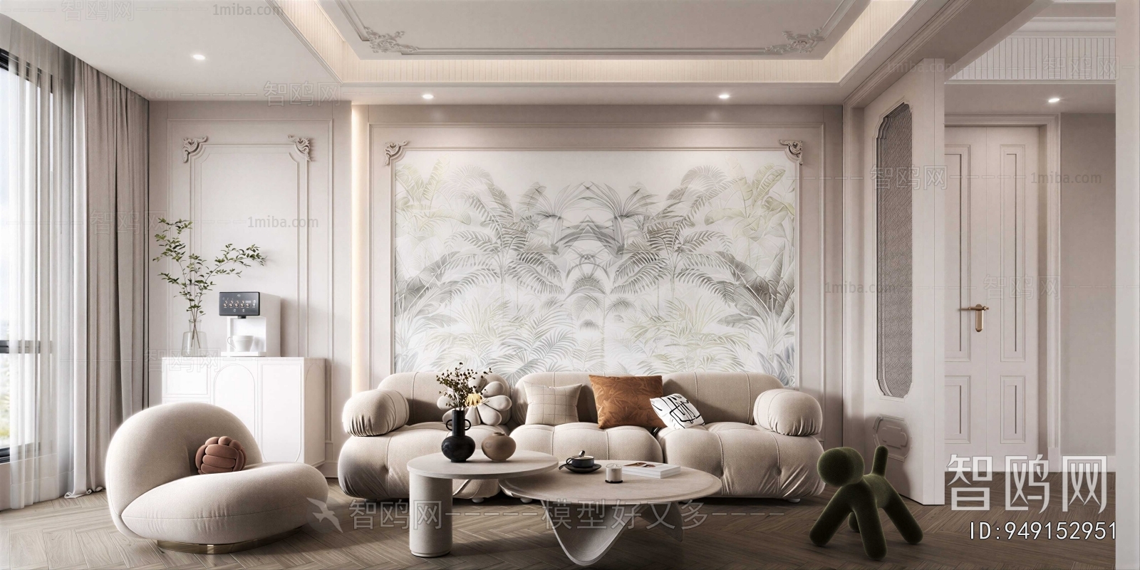 French Style A Living Room